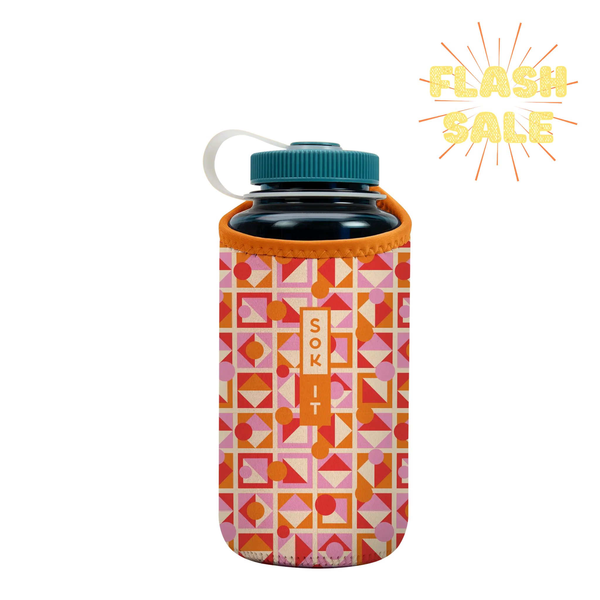 Sok-It BotlSok for Nalgene Style Bottles - Take Shape   BotlSok-Evergreen