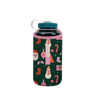 Sok-It BotlSok for Nalgene Style Bottles - Tis the Season  