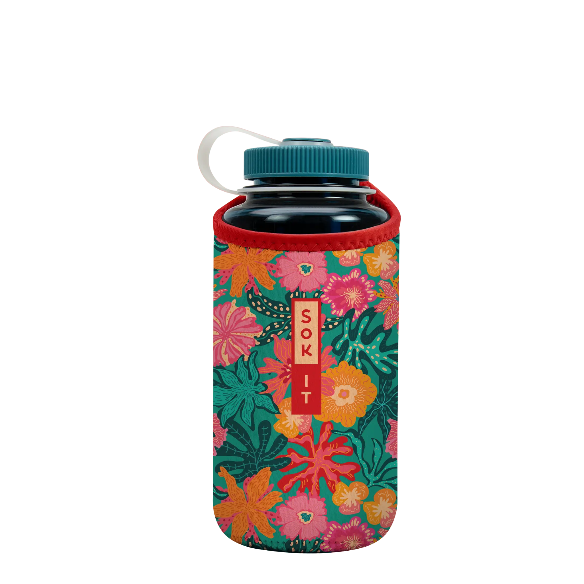 Sok-It BotlSok for Nalgene Style Bottles - Tropic Like It's Hot   BotlSok-Summer Holiday
