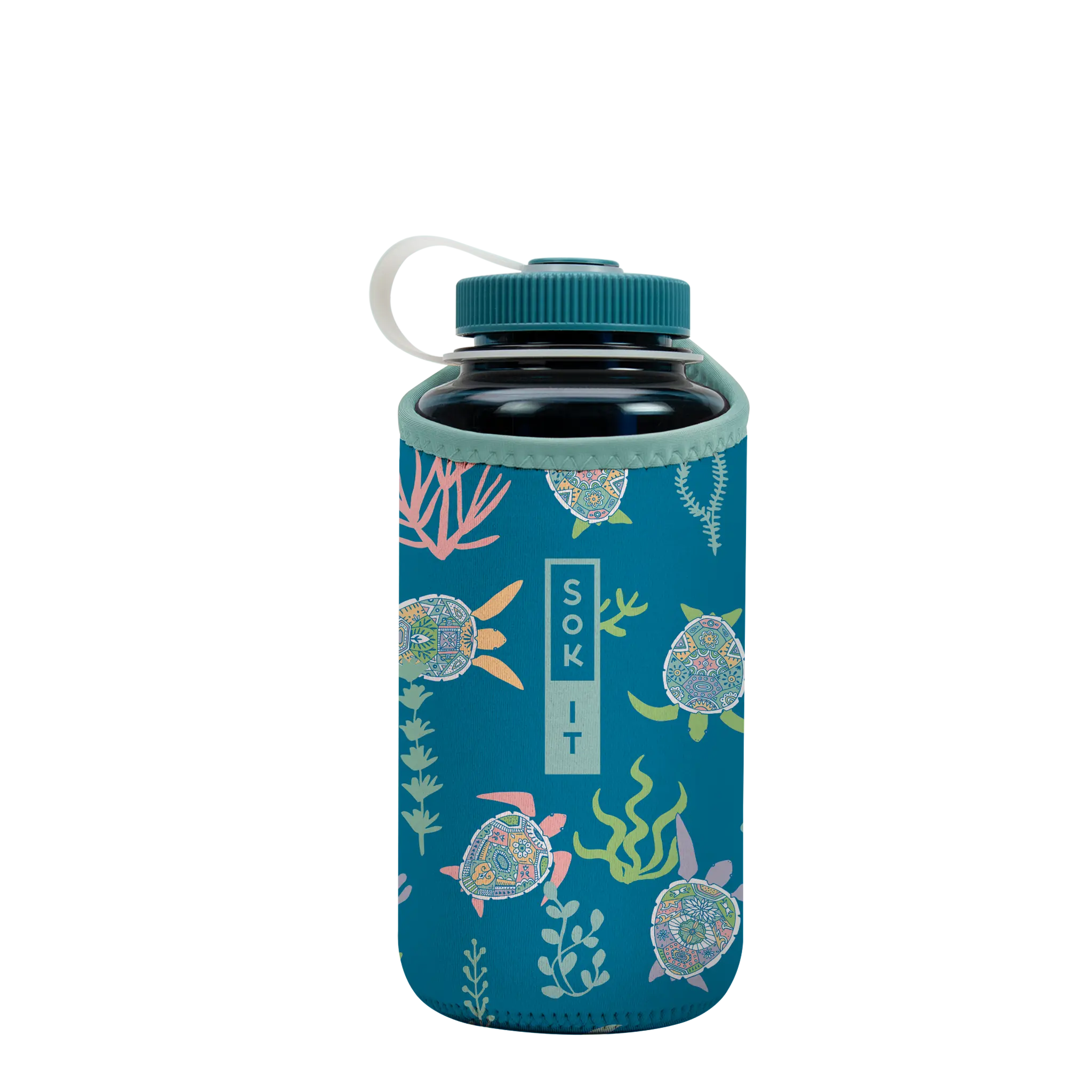 Sok-It BotlSok for Nalgene Style Bottles - Turtle-y Awesome   BotlSok-Summer Holiday