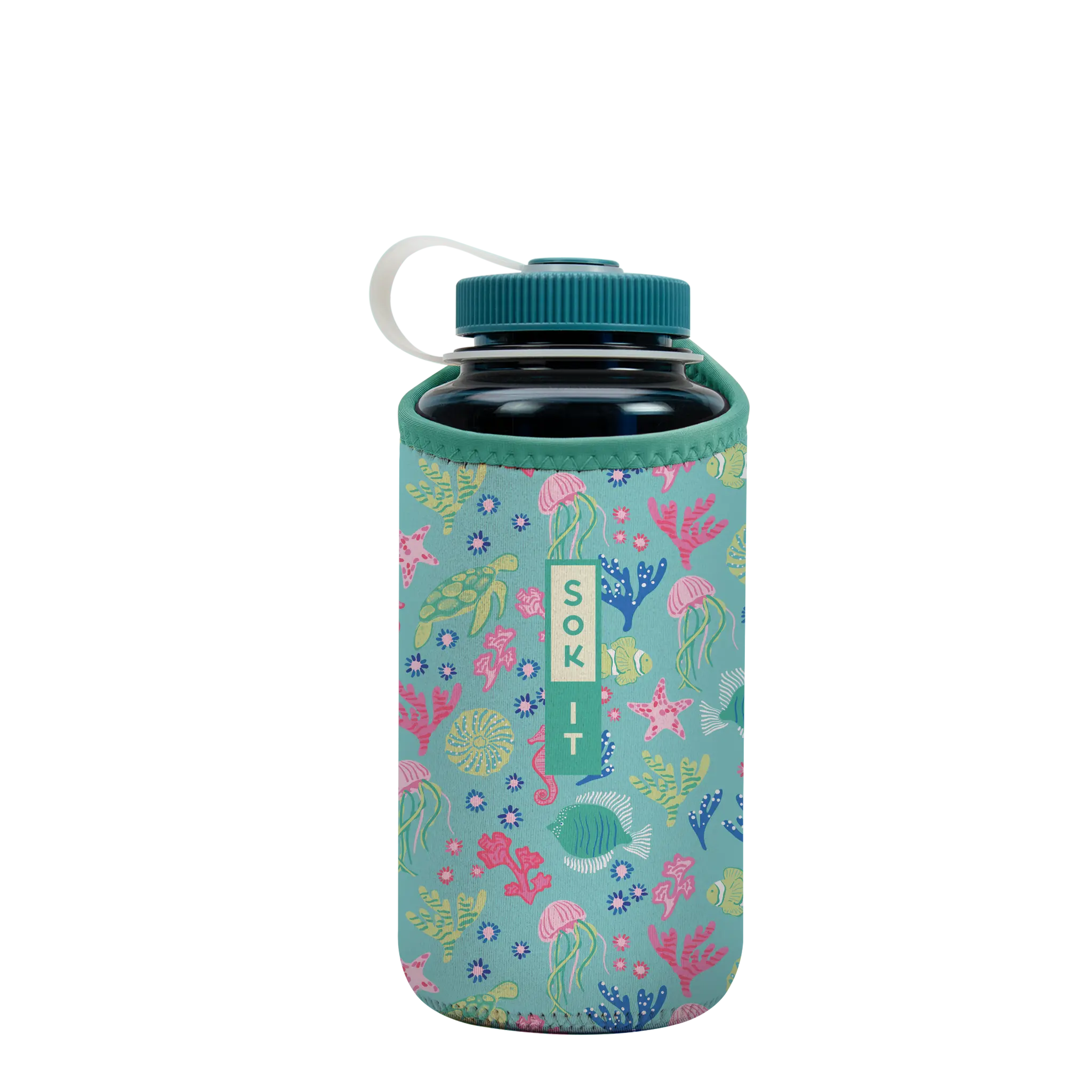 Sok-It BotlSok for Nalgene Style Bottles - Under the Sea   BotlSok-Summer Holiday