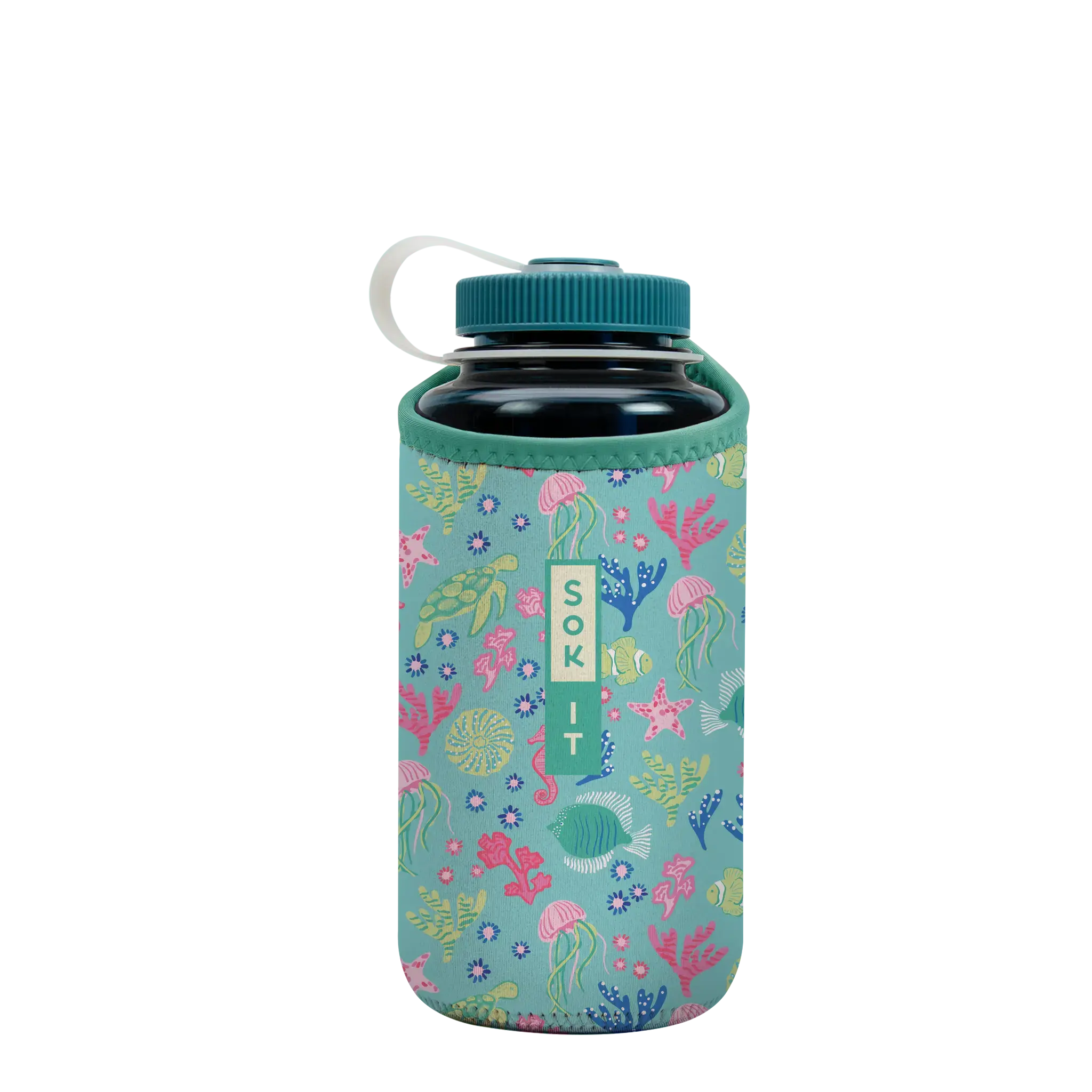 Sok-It BotlSok for Nalgene Style Bottles - Under the Sea   BotlSok-Summer Holiday