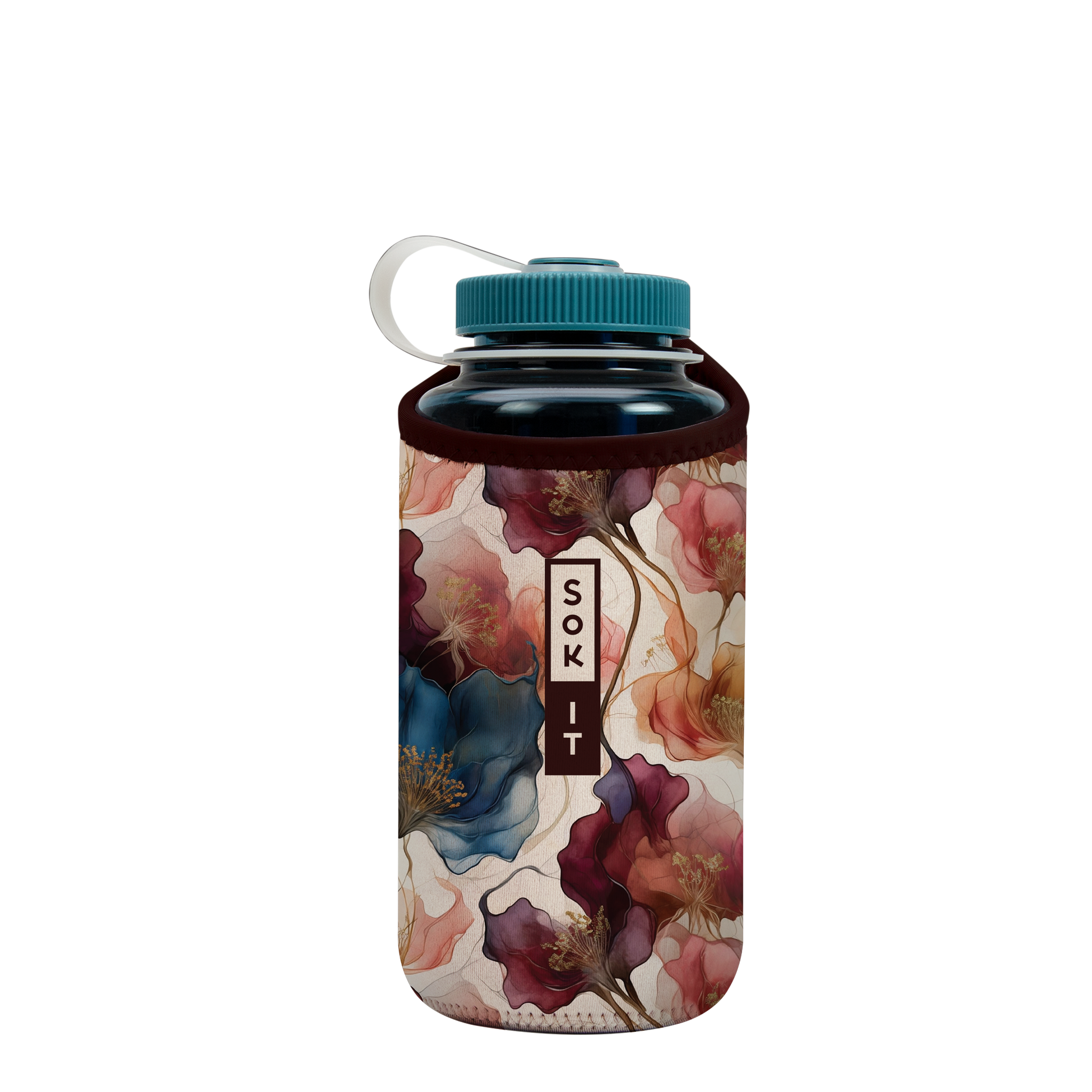 BotlSok for Nalgene Style Bottles - Watercolor Whisper