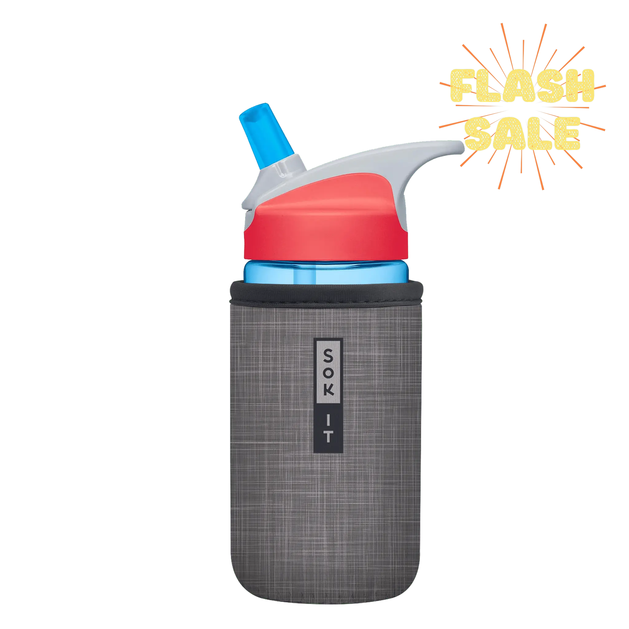 Sok-It BotlSok for CamelBak Style Bottles - Anthracite 12oz 9.99 BotlSok-Classic Solid