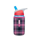 BotlSok for Water Bottles - Berry Plaid