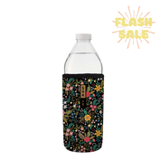BotlSok for Water Bottles - Black English Garden Picnic