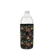 Sok-It BotlSok for Water Bottles - Black English Garden Picnic  