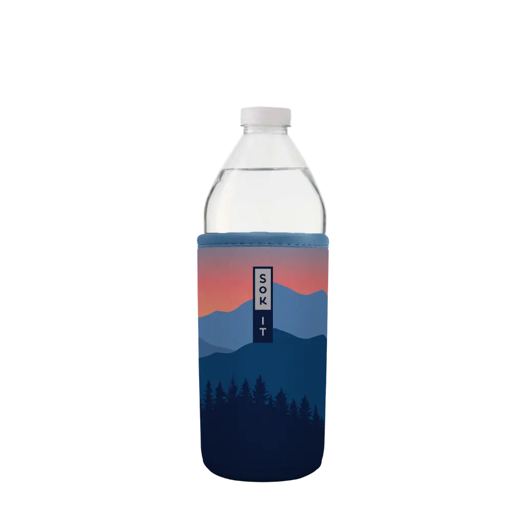 Sok-It BotlSok for Water Bottles - Blue Ridge  