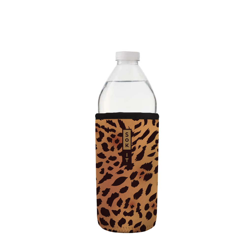 BotlSok for Water Bottles - Classic Leopard