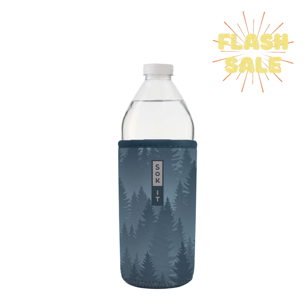 BotlSok for Water Bottles - Foggy Woods