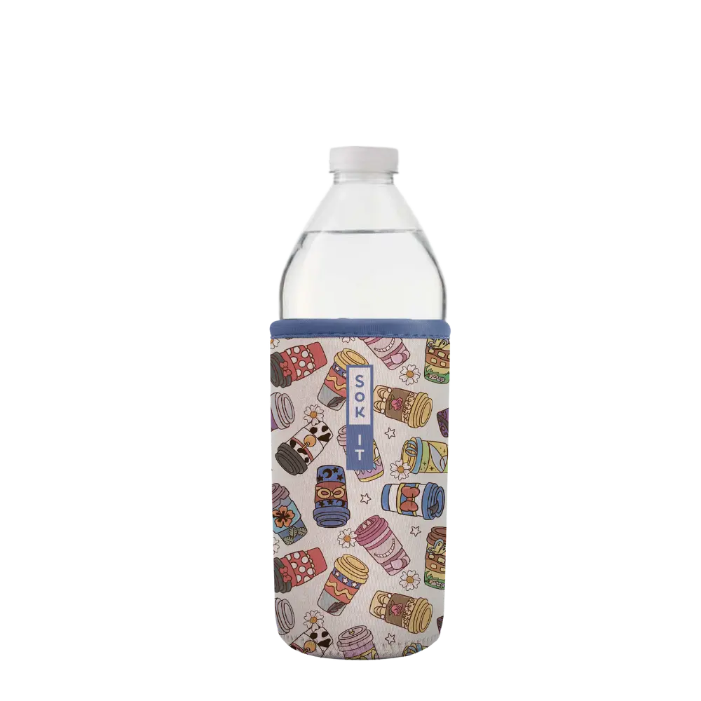 Sok-It BotlSok for Water Bottles - Happiest Cup  