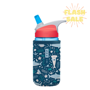 Sok-It BotlSok for CamelBak Style Bottles - Happy Sharks 12oz-CamelBak-Style-Bottle 9.99 BotlSok-Summer Holiday