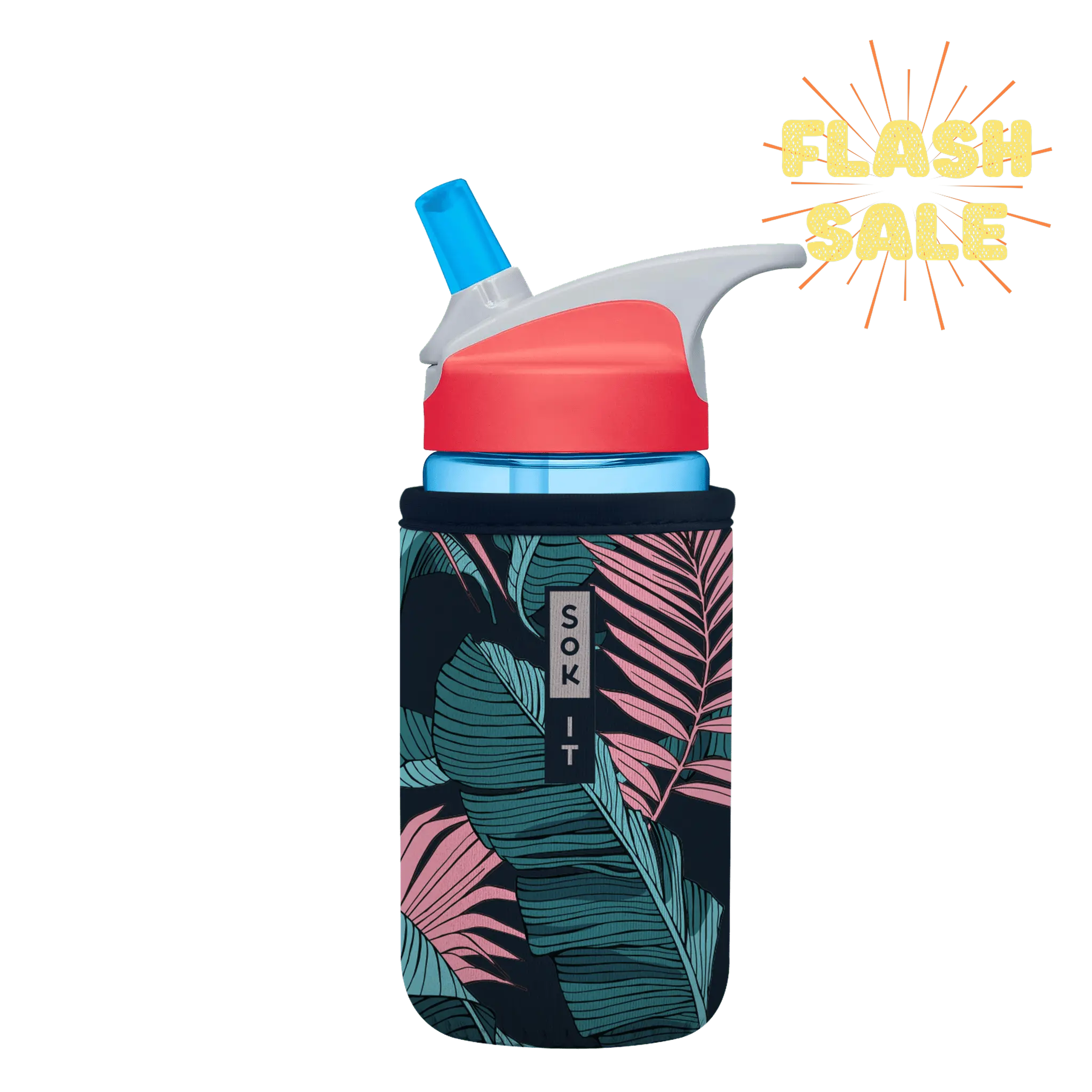 Sok-It BotlSok for CamelBak Style Bottles - Midnight Tropics 12oz 5.48 BotlSok-Tropical