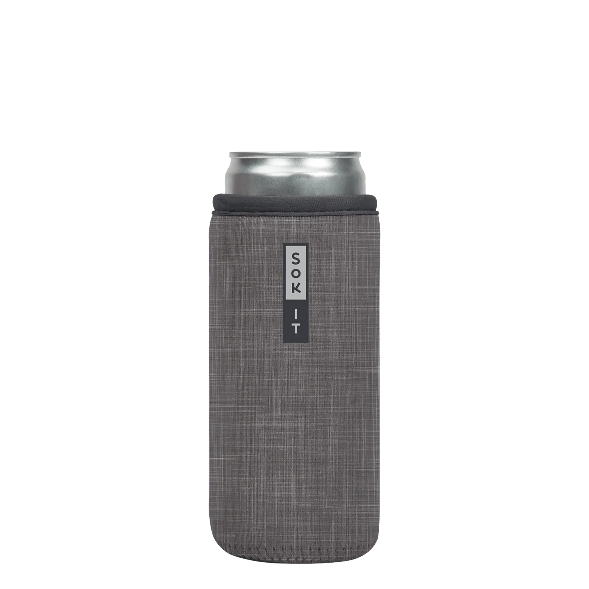 Sok-It CanSok - Anthracite 12oz-Slim 12.99 CanSok-Classic Solid