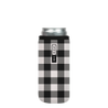 Sok-It CanSok - B&W Buffalo Check 12oz-Slim-Can 12.99 CanSok-Plaids