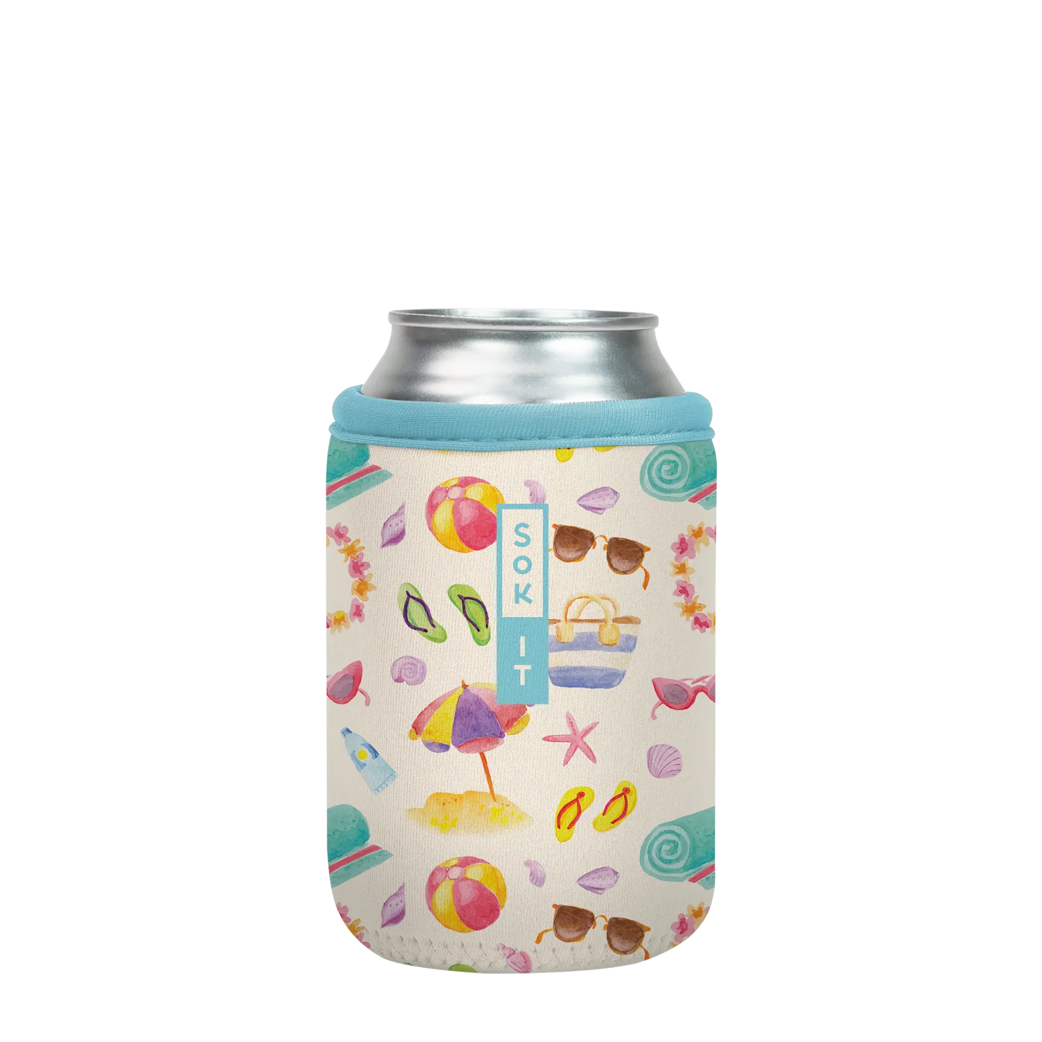 Sok-It CanSok - Beach Life 12oz-Can 13.99 CanSok-Summer Holiday