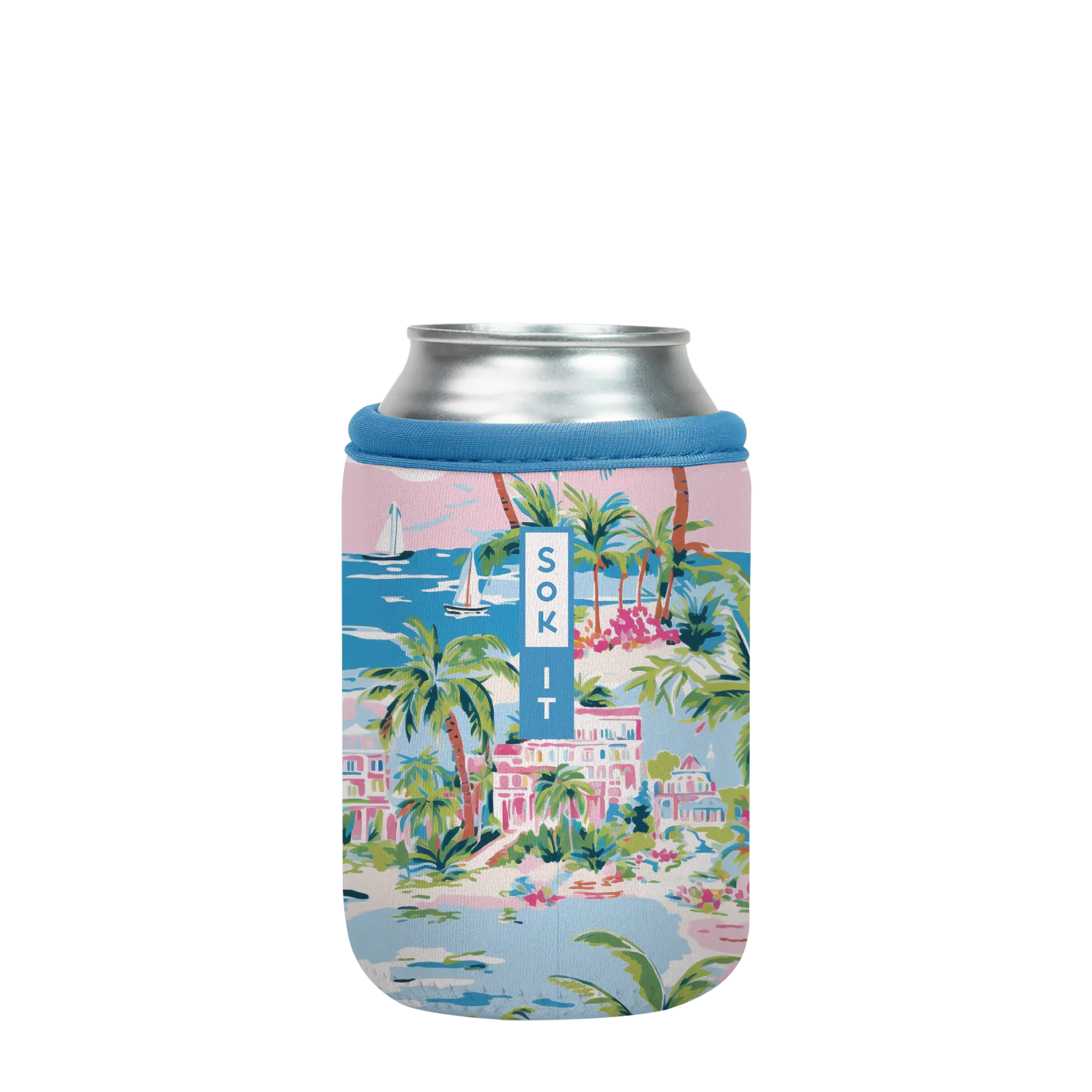 Sok-It CanSok - Beachside Bliss 12oz-Can 13.99 CanSok-Summer Holiday