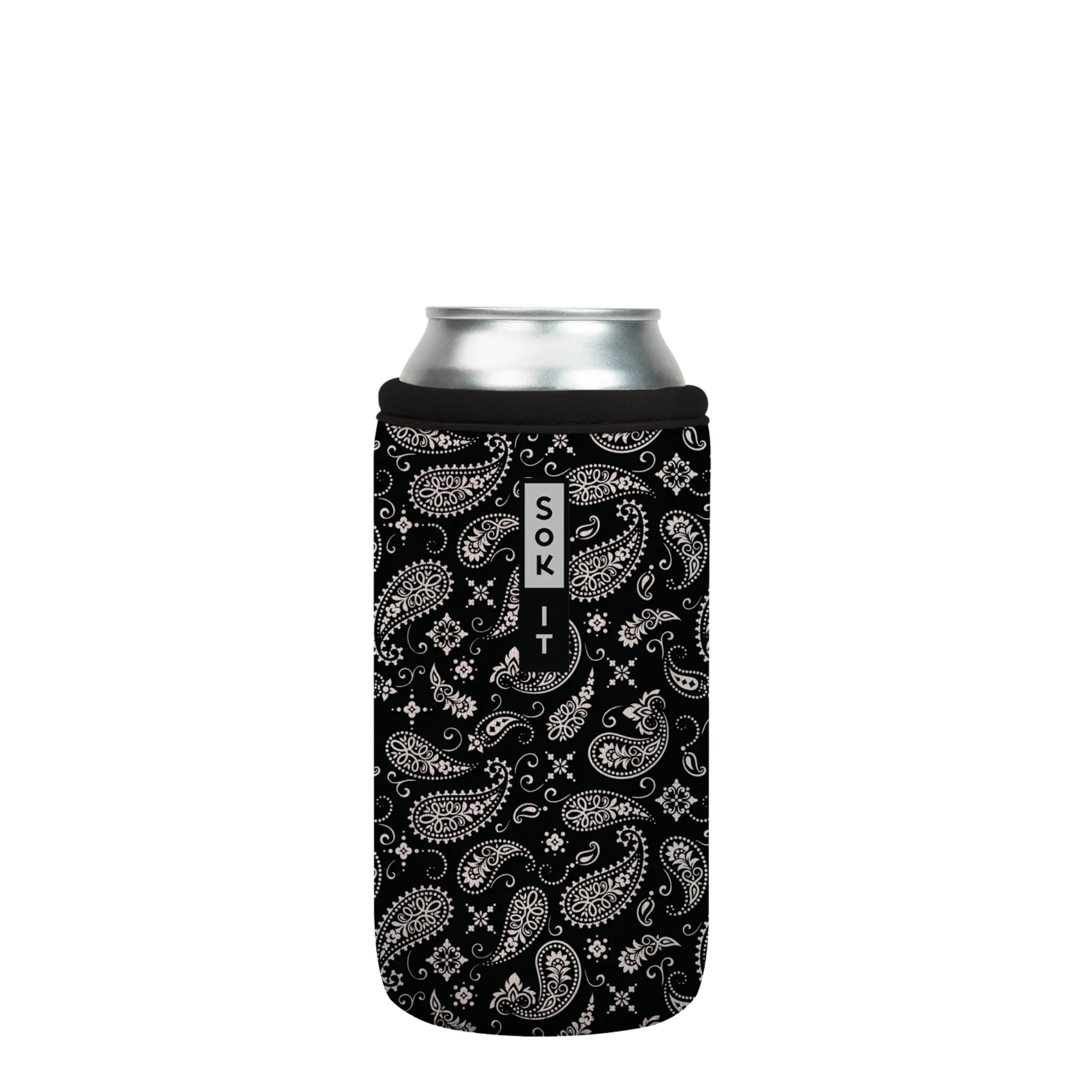 Sok-It CanSok - Black Bandana 16oz Can 11.98 CanSok-Evergreen