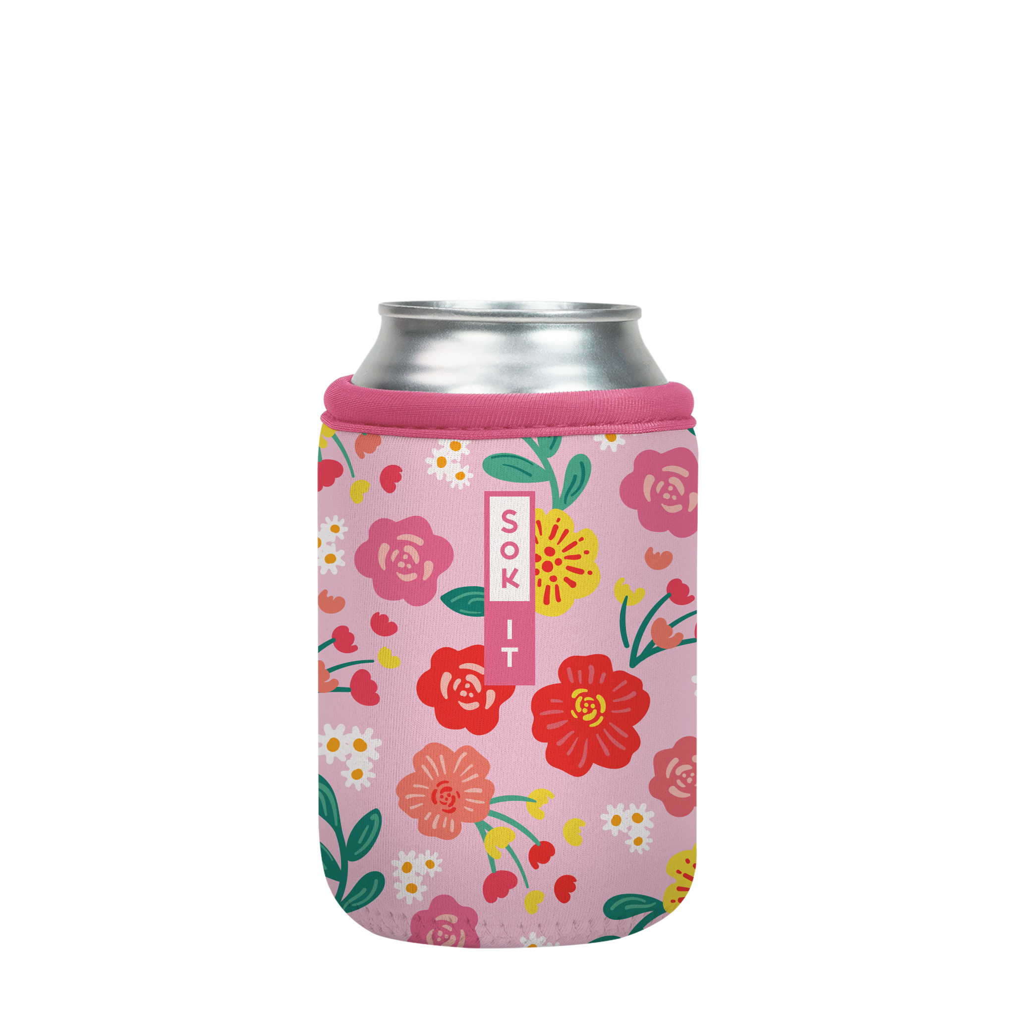 Sok-It CanSok - Bloom Your Way 12oz-Can 12.99 CanSok-Evergreen