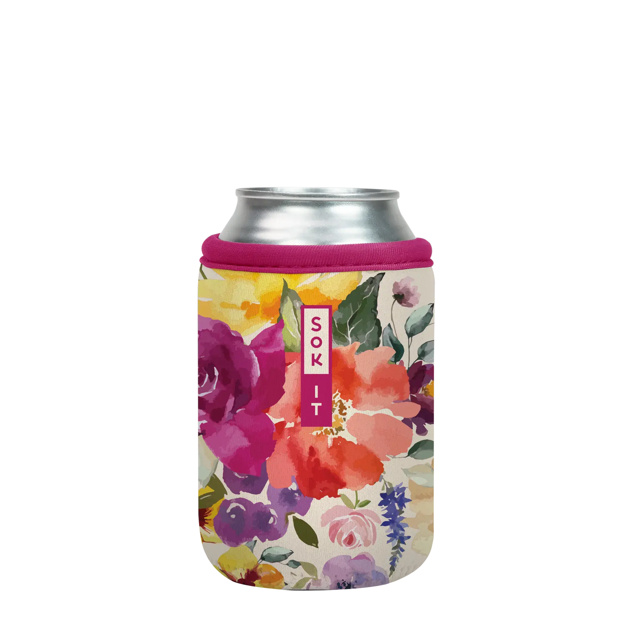 Sok-It CanSok - Blooming Bright 12oz-Can 13.99 CanSok-Evergreen
