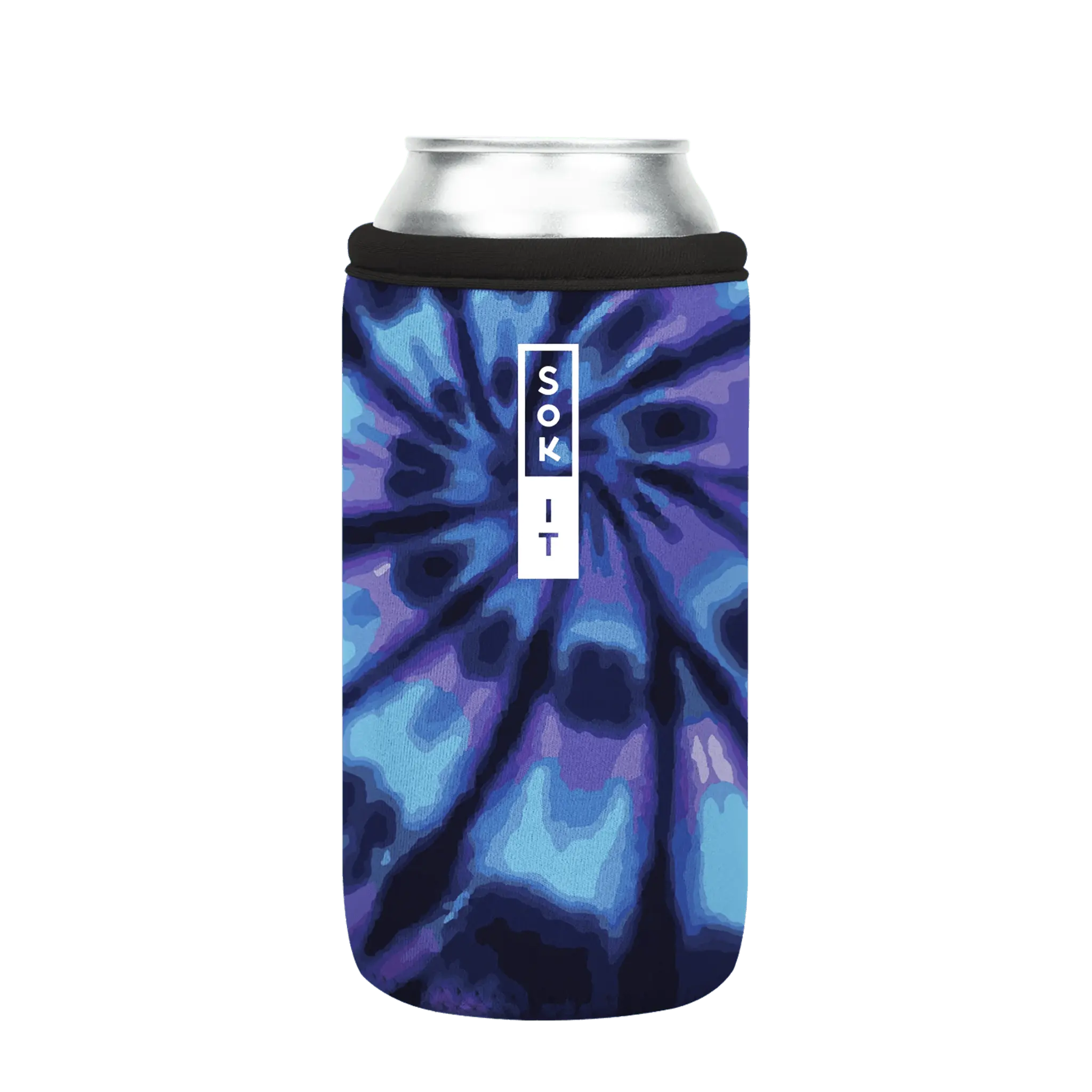 Sok-It CanSok - Blue Tie Dye 16oz-Can 11.88 CanSok-TieDye