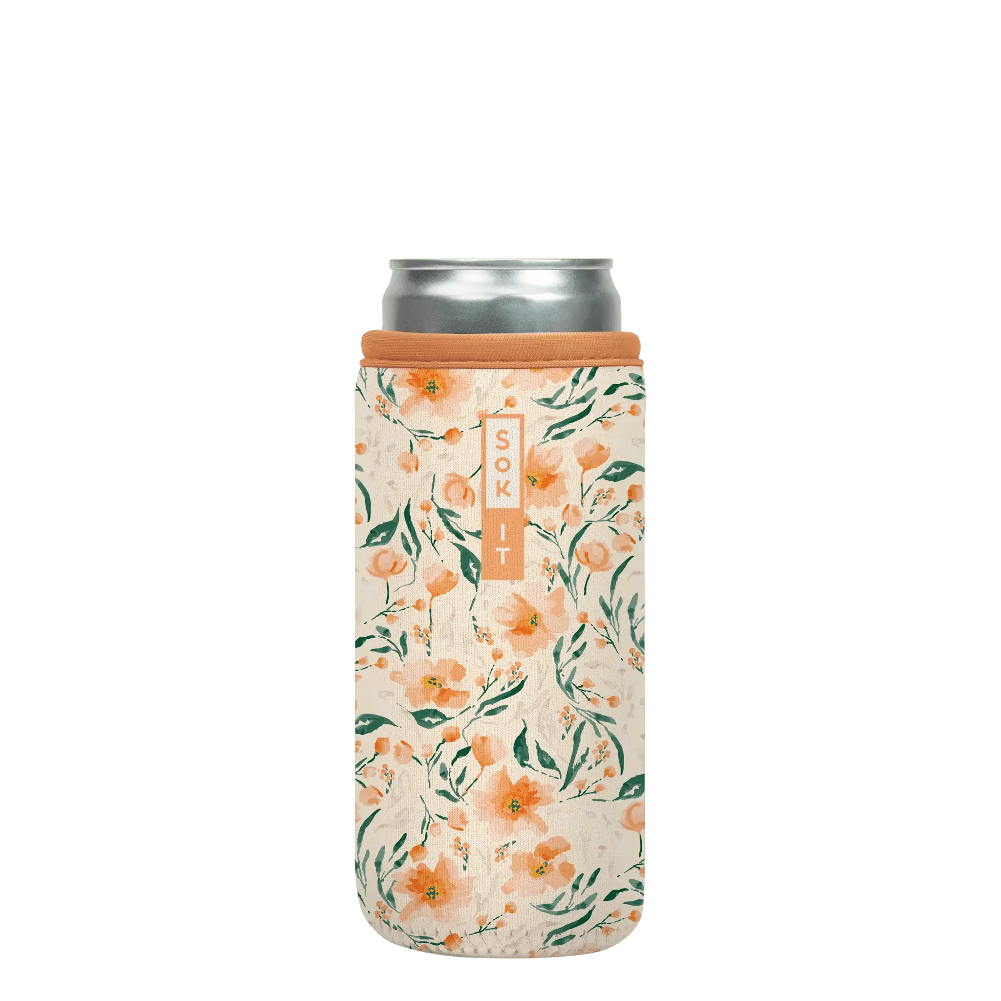 Sok-It CanSok - Blush Blossoms 12oz-Slim-Can 12.99 CanSok-SS Floral