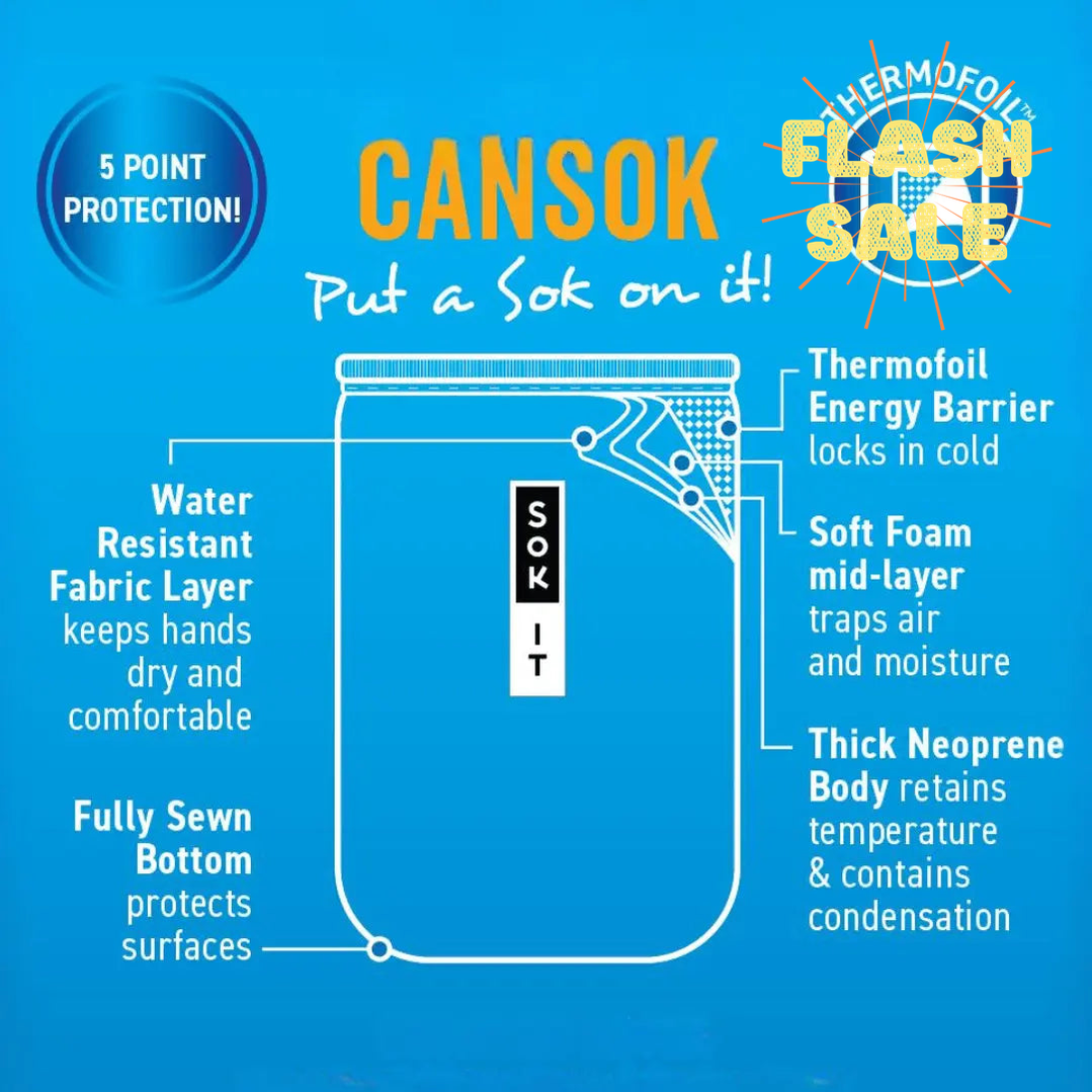 Sok-It CanSok - Blush Blossoms   CanSok-SS Floral