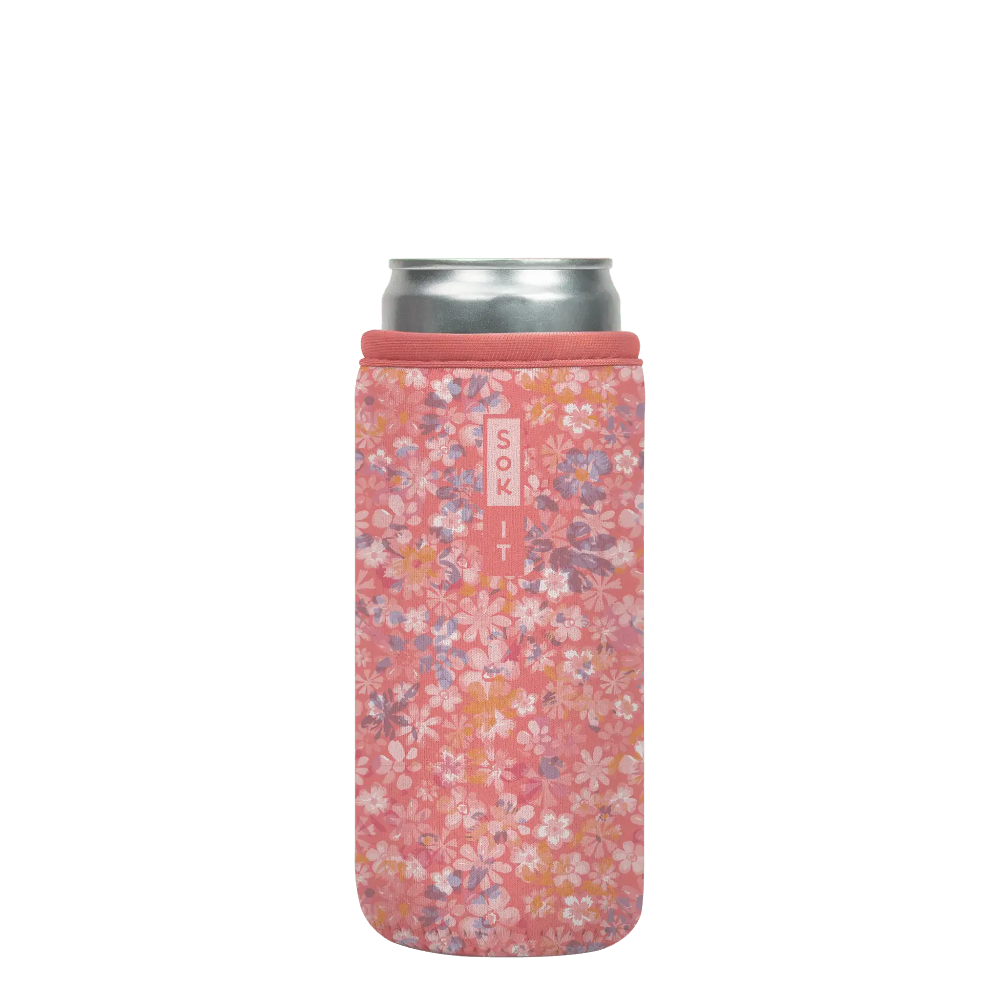 Sok-It CanSok - Blushing Blooms 12oz-Slim-Can 12.99 CanSok-SS Floral