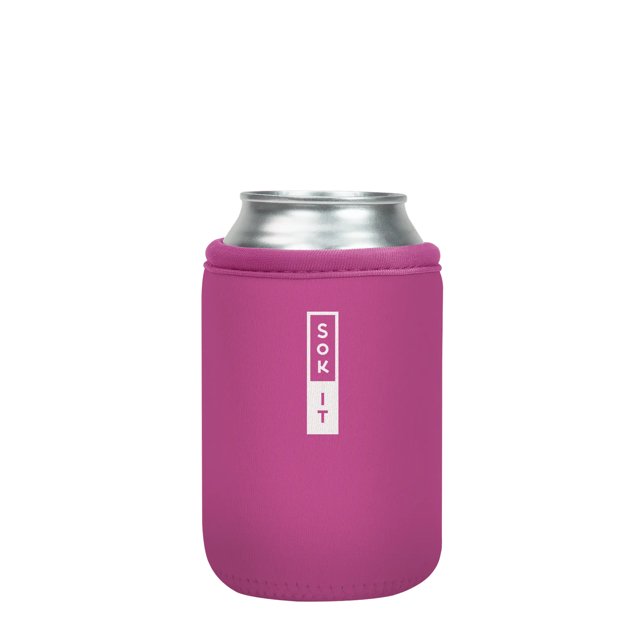 Sok-It CanSok - Bright Pink 12oz-Can 12.99 CanSok-Classic Solid