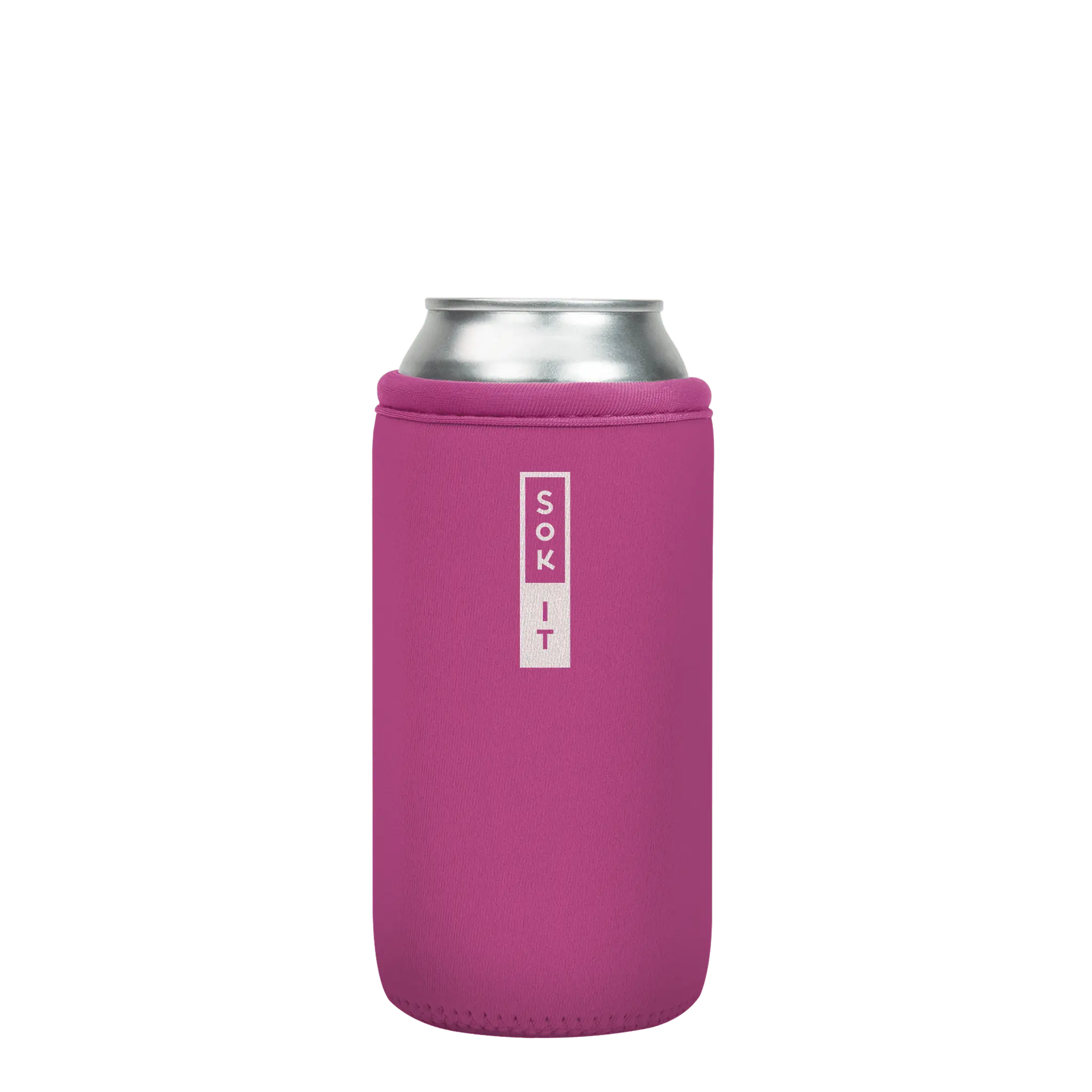 Sok-It CanSok - Bright Pink 16oz-Can 13.99 CanSok-Classic Solid