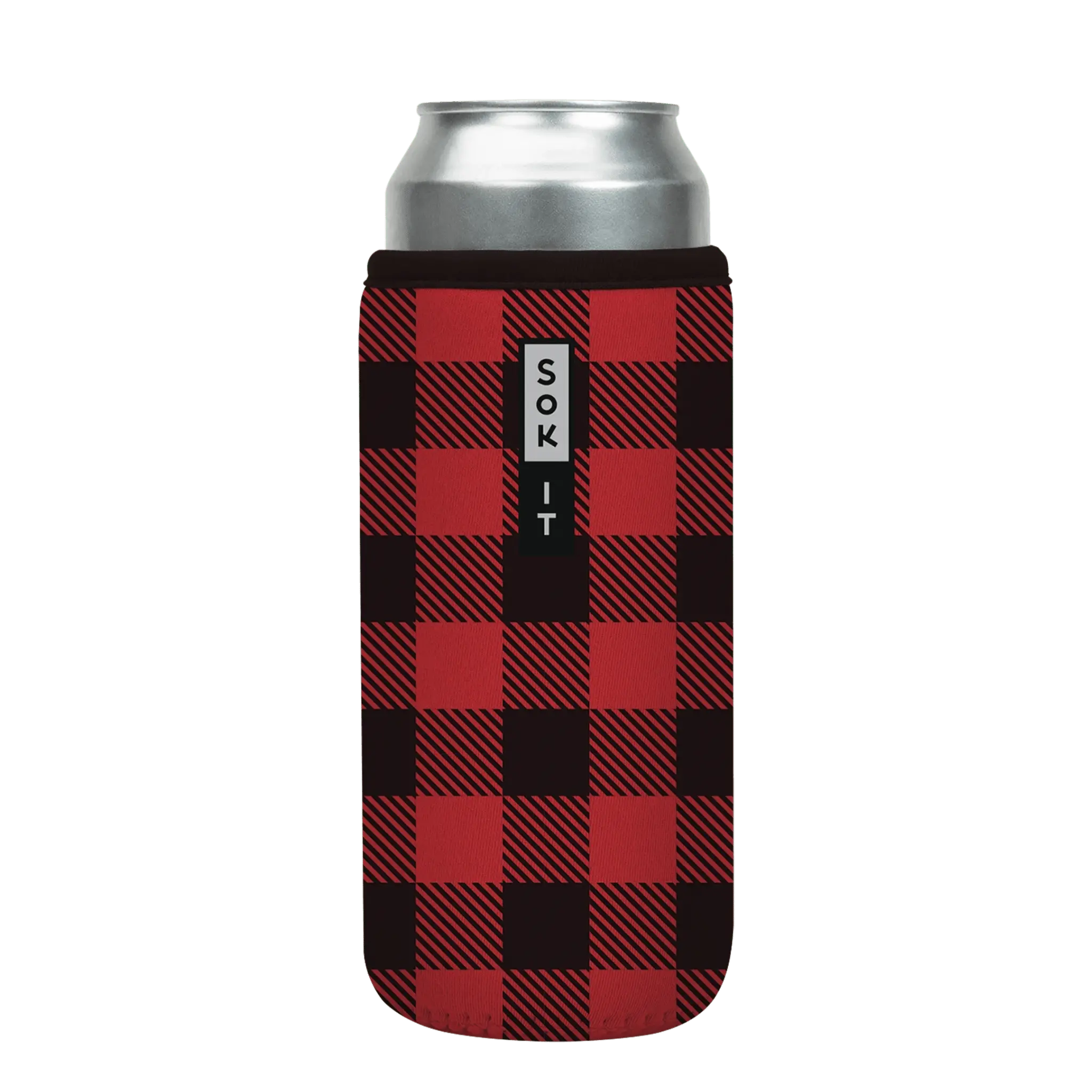 Sok-It CanSok - Buffalo Check 25oz-Can 14.99 CanSok-Winter Holiday