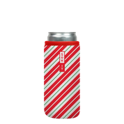 Sok-It CanSok - Candy Cane Stripes 12oz-Slim-Can 6.49 CanSok-Winter Holiday