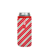 Sok-It CanSok - Candy Cane Stripes 12oz-Slim-Can 6.49 CanSok-Winter Holiday