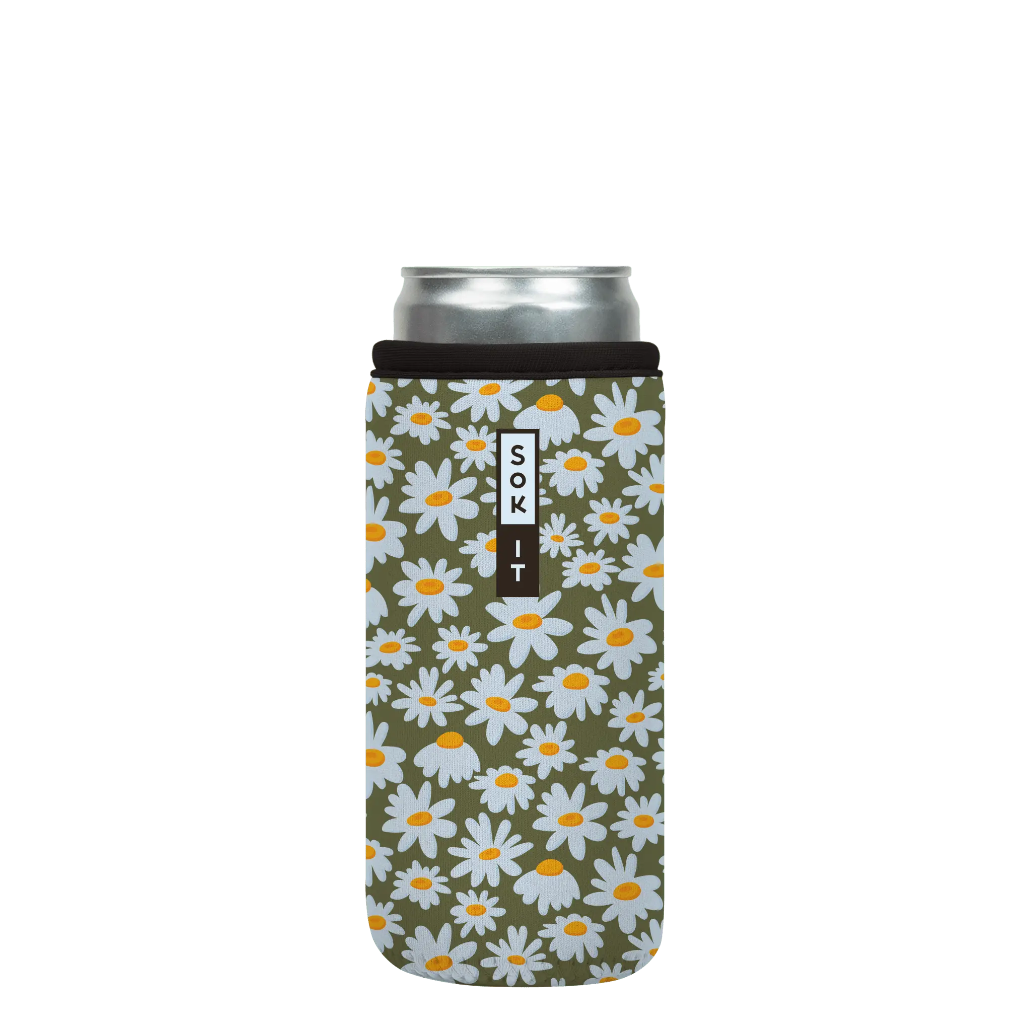 Sok-It CanSok - Chamomile Calm 12oz-Slim-Can 12.99 CanSok-SS Floral