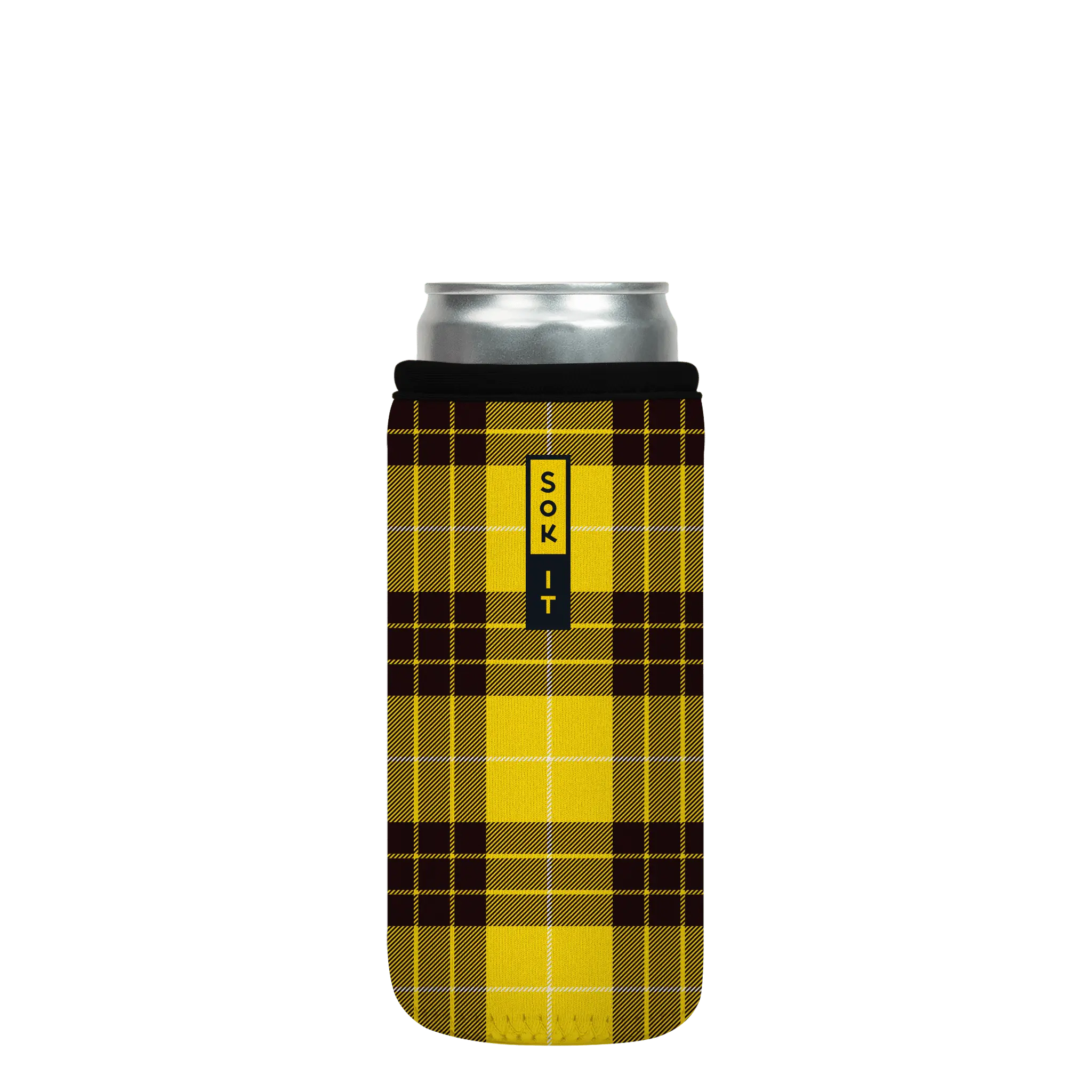 Sok-It CanSok - Clueless 12oz-Slim-Can 7.78 CanSok-Plaids