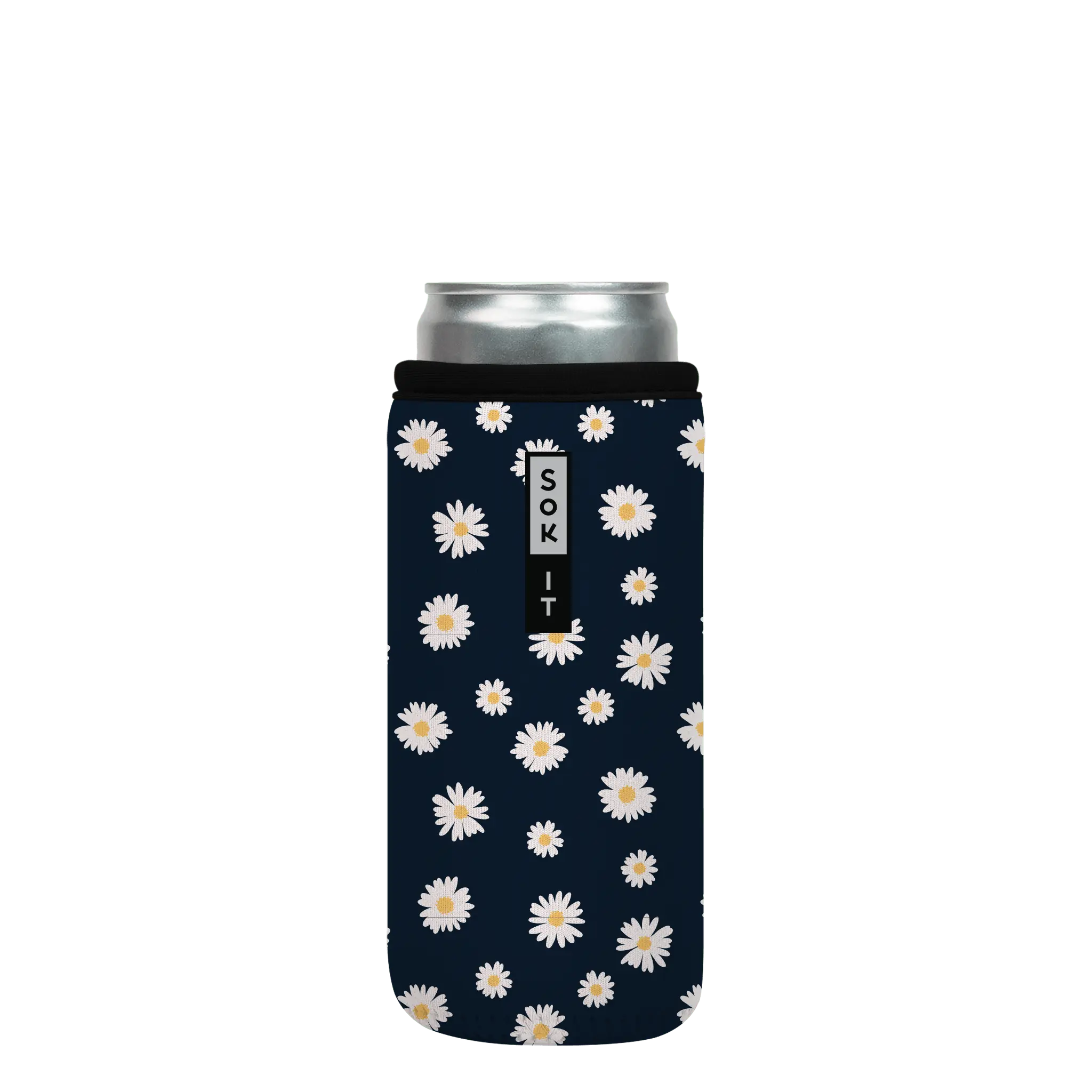 Sok-It CanSok - Daisy Chain 12oz-Slim 12.99 CanSok-FW Floral