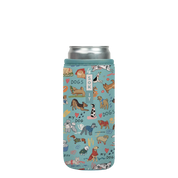Sok-It CanSok - Dog Days Forever 12oz Slim Can 13.99 CanSok-Evergreen