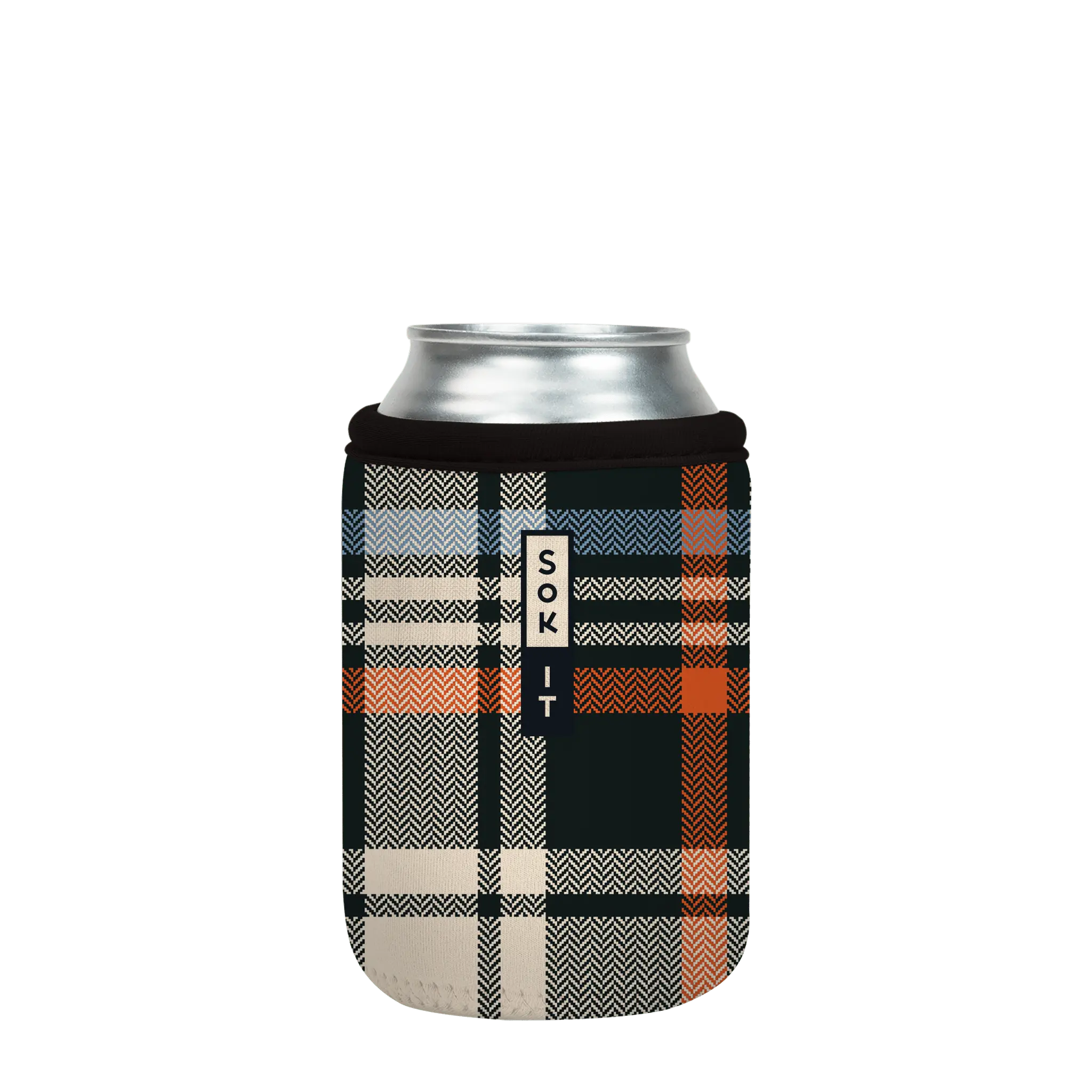 Sok-It CanSok - Fall Flannel 12oz-Can 12.99 CanSok-Fall Holiday