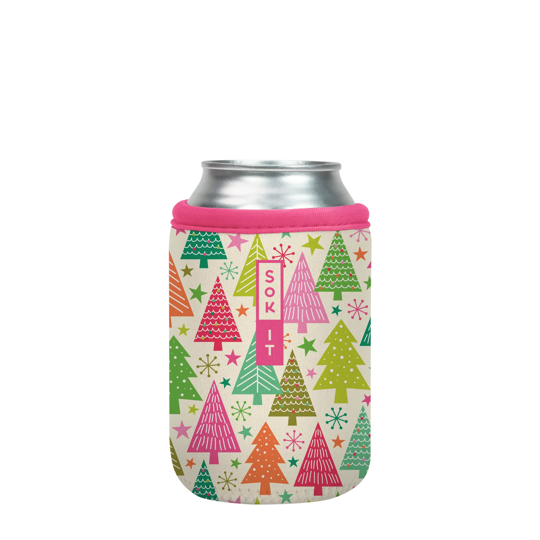 Sok-It CanSok - Festive Forest 12oz-Can 10.38 CanSok-Winter Holiday