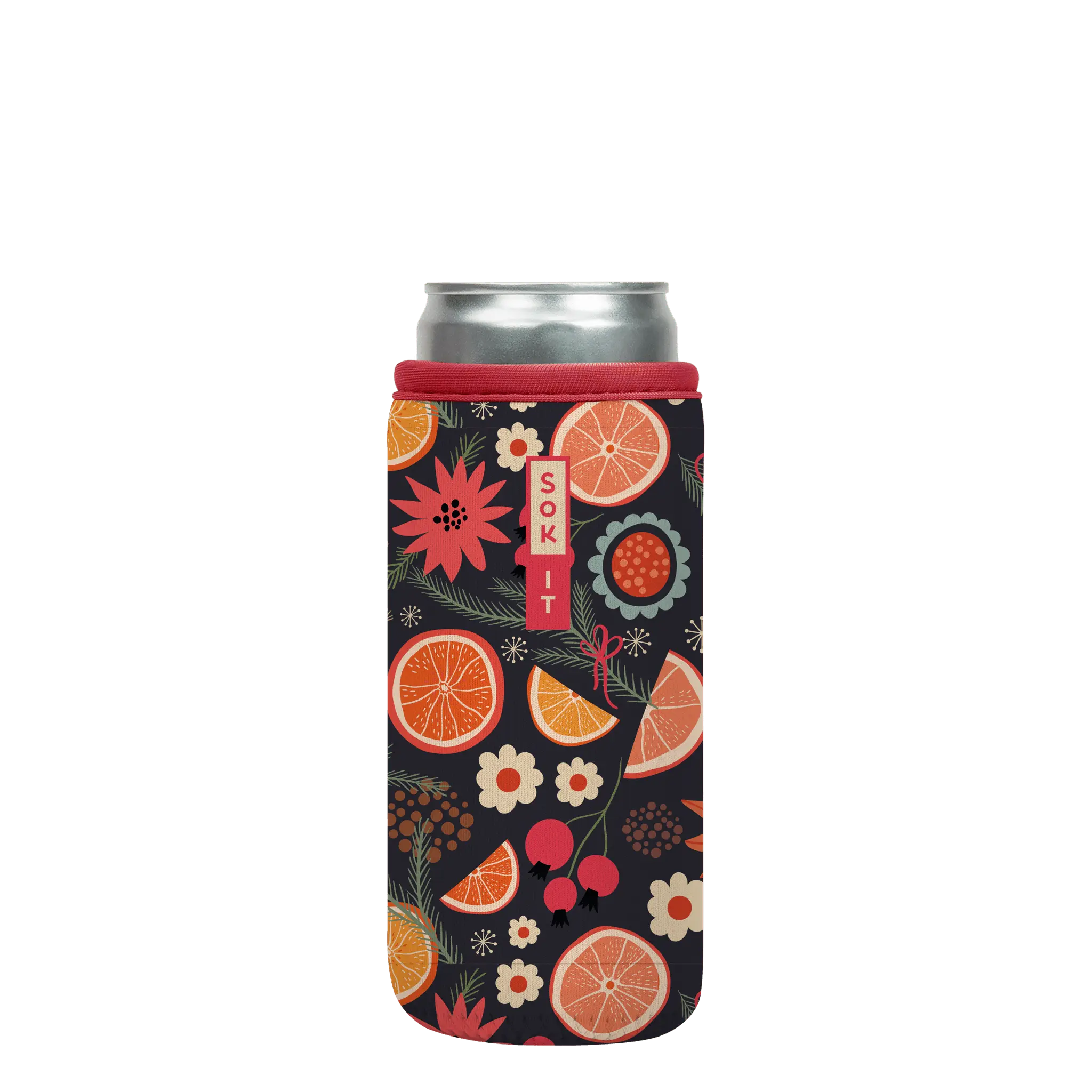 Sok-It CanSok - Festive Fruit 12oz-Slim-Can 9.73 CanSok-Food