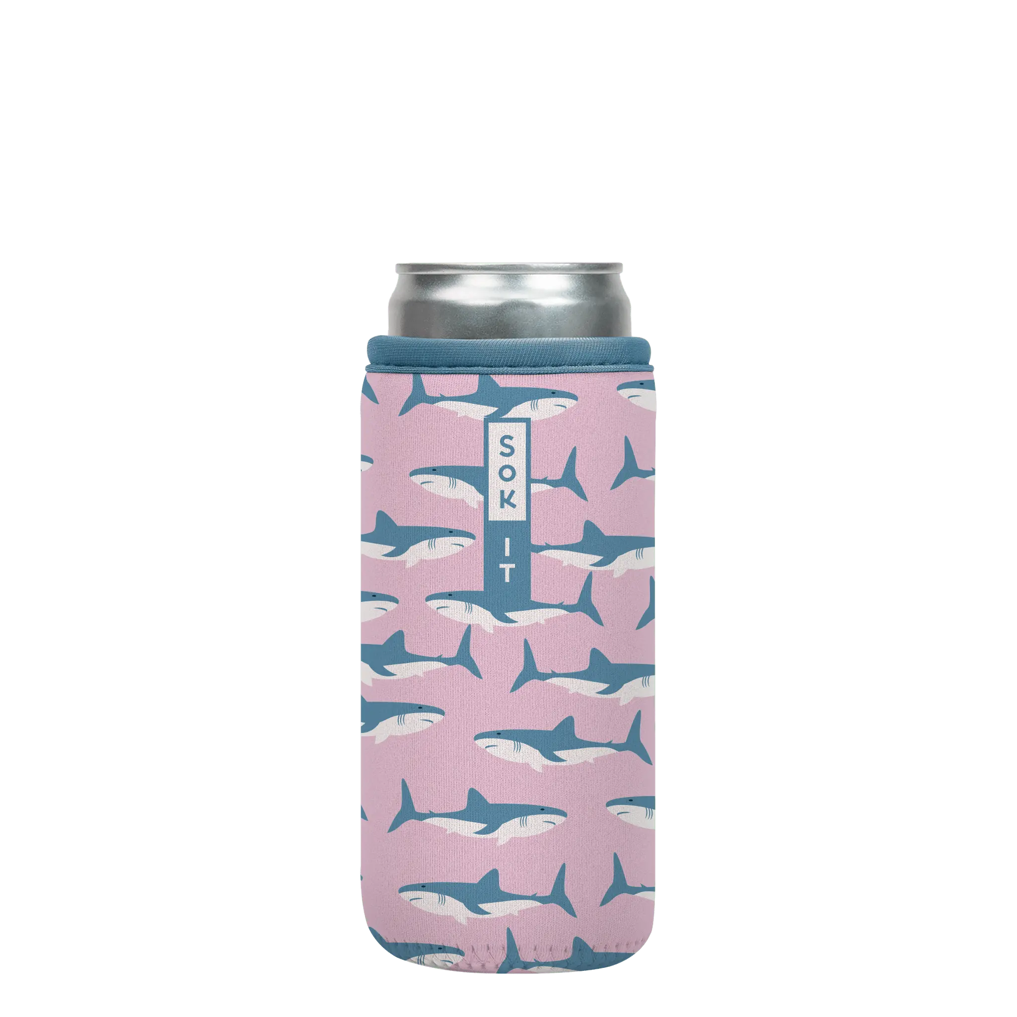 Sok-It CanSok - Fin-tastic 12oz-Slim-Can 12.99 CanSok-Sealife