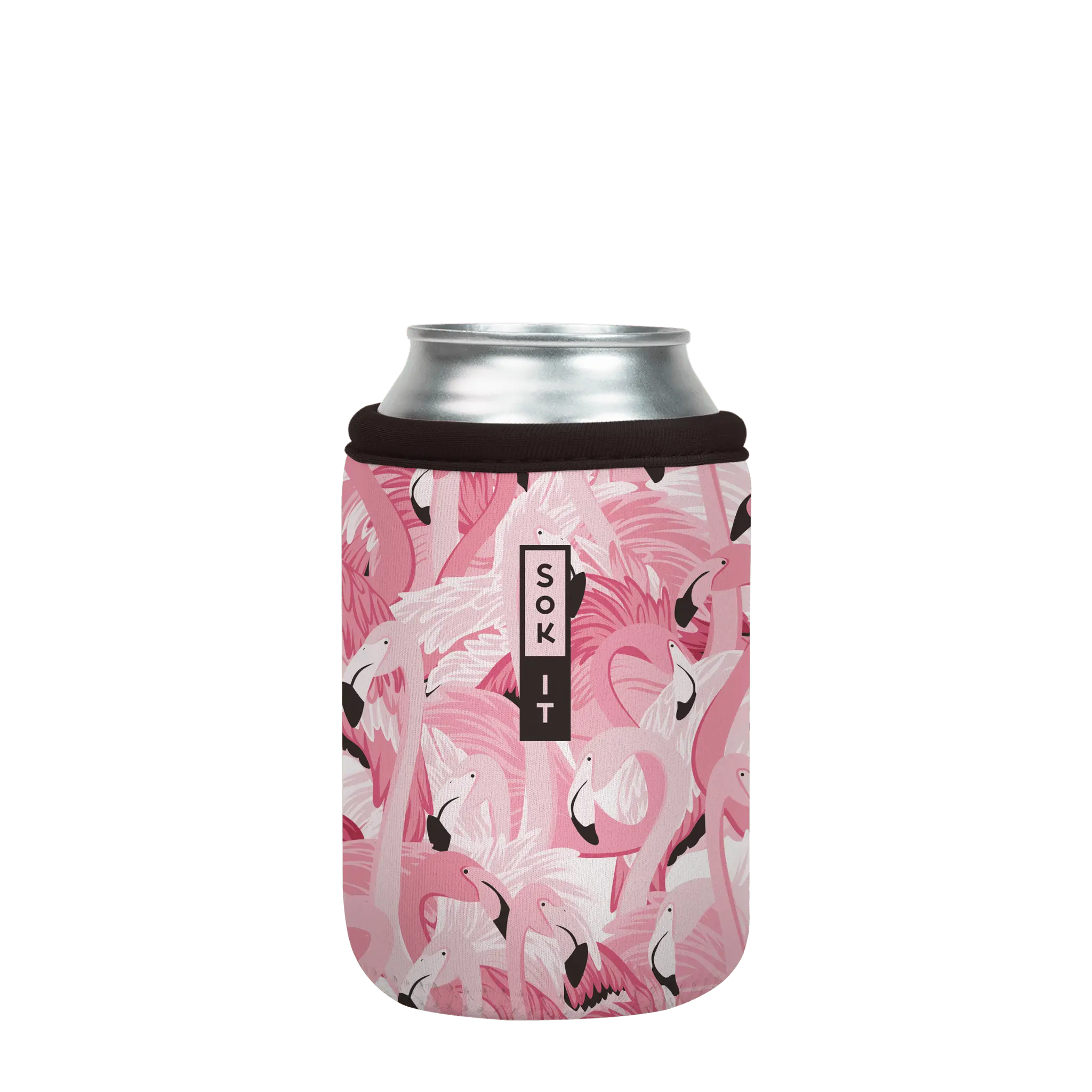 Sok-It CanSok - Flamingo Dance 12oz-Can 12.99 CanSok-Animals