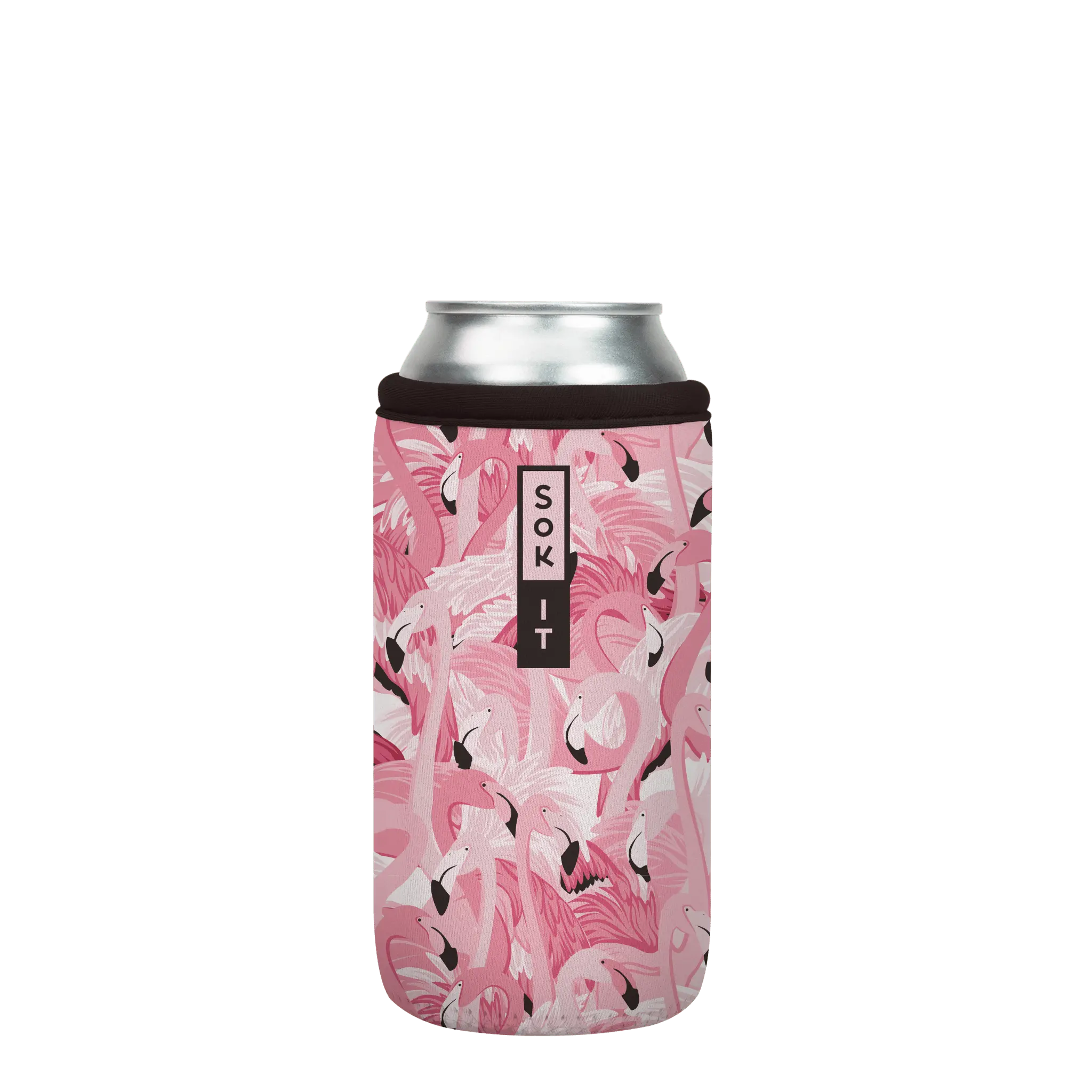 Sok-It CanSok - Flamingo Dance 16oz-Can 13.99 CanSok-Animals