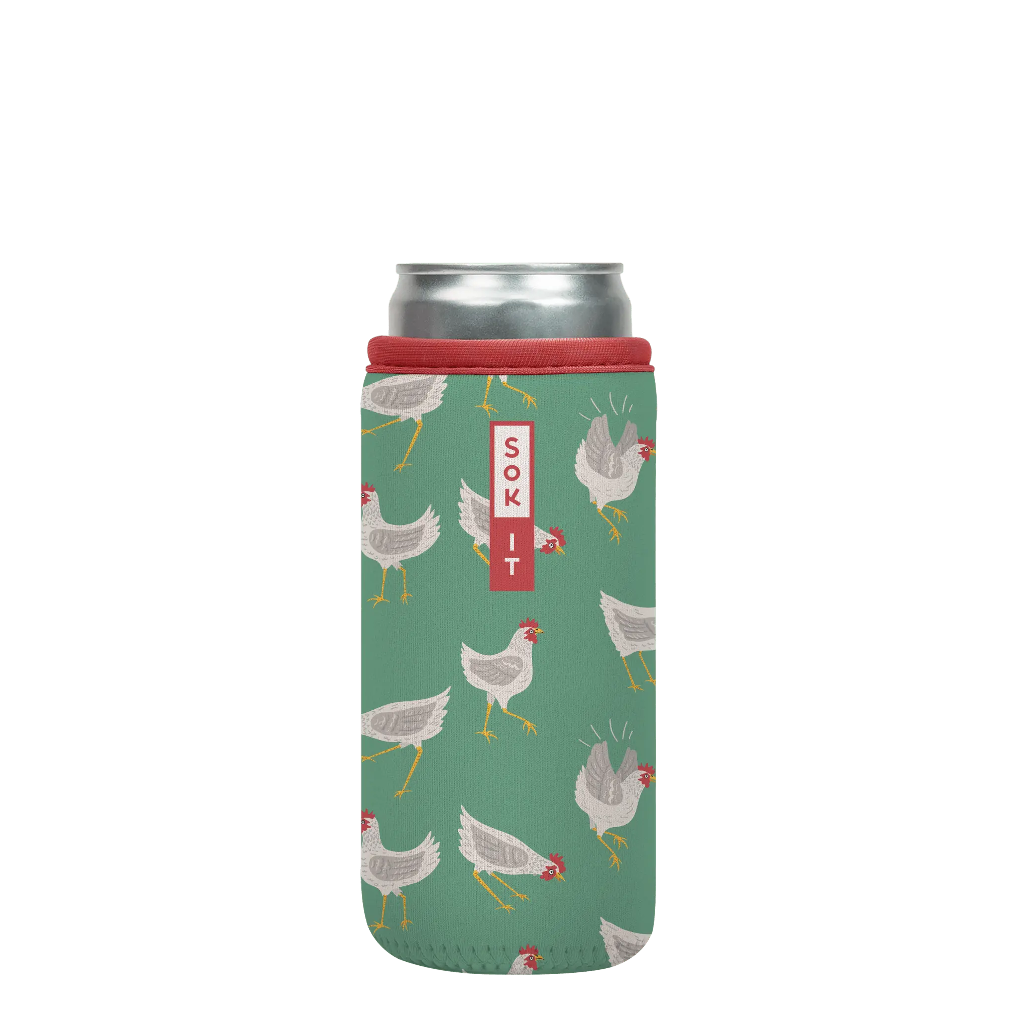 Sok-It CanSok - Flew The Coop 12oz-Slim-Can 12.99 CanSok-Animals