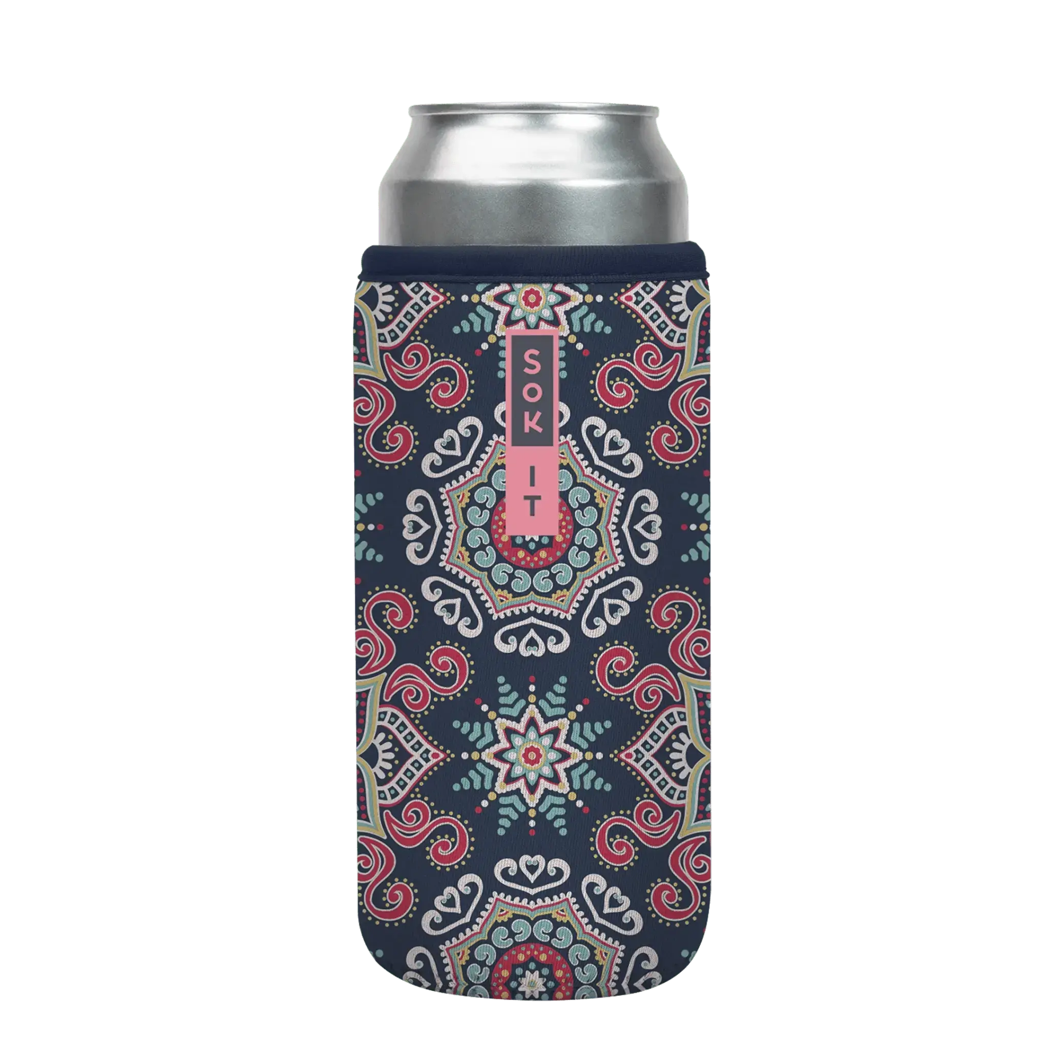 Sok-It CanSok - Floral Burst 25oz-Can 7.49 CanSok-Bohemian