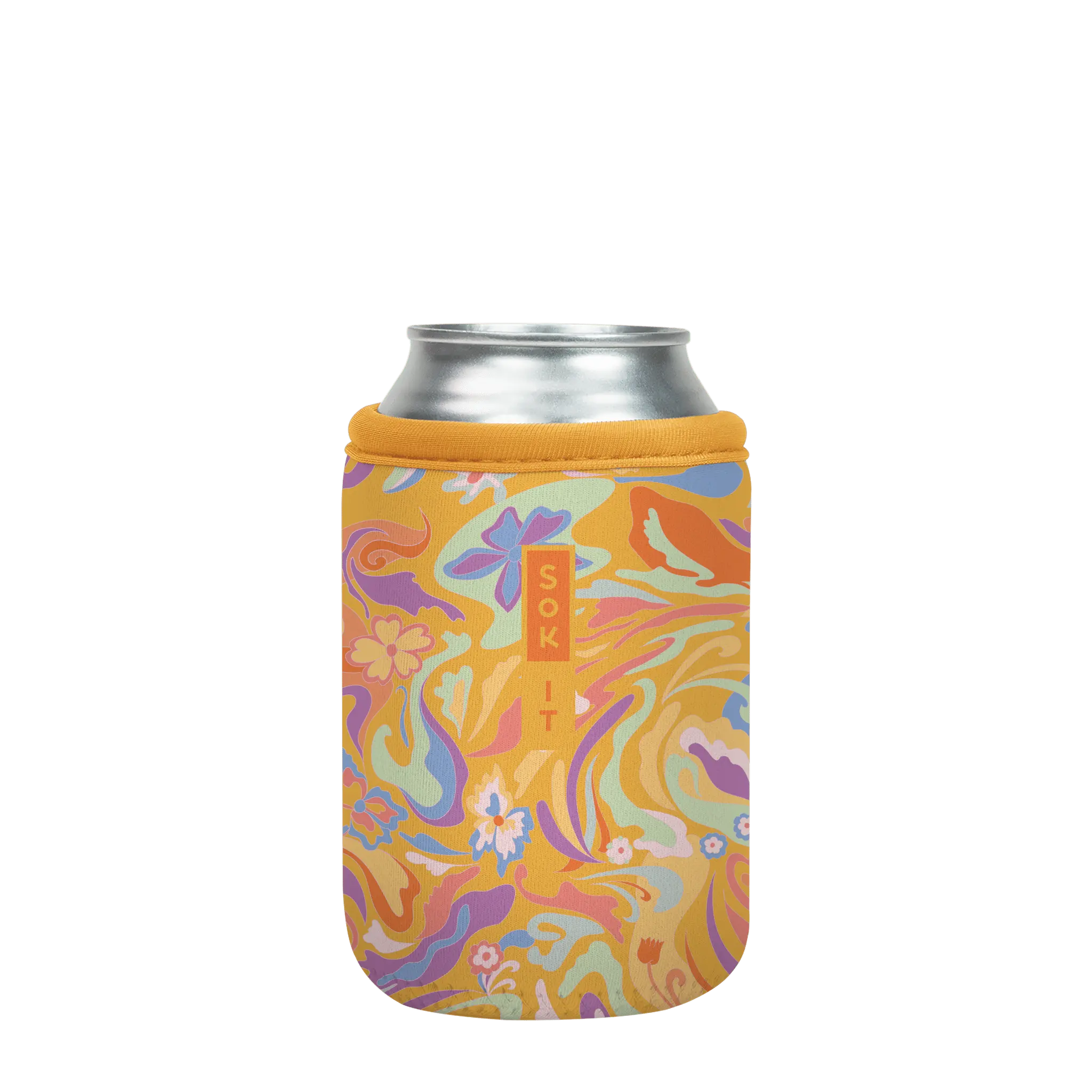 Sok-It CanSok - Groovy Swirls 12oz-Can 12.99 CanSok-Novelty