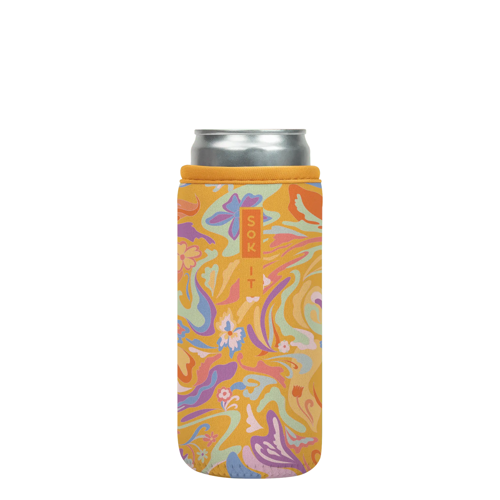 Sok-It CanSok - Groovy Swirls 12oz-Slim-Can 12.99 CanSok-Novelty