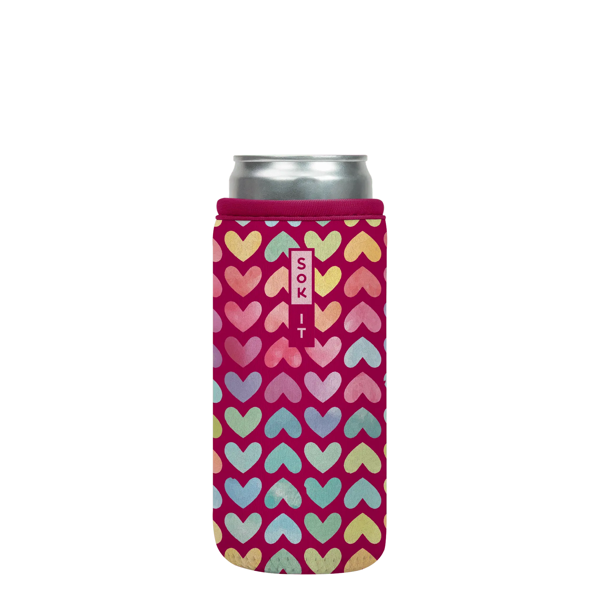 Sok-It CanSok - Heart Strings 12oz-Slim-Can 11.03 CanSok-Spring Holiday