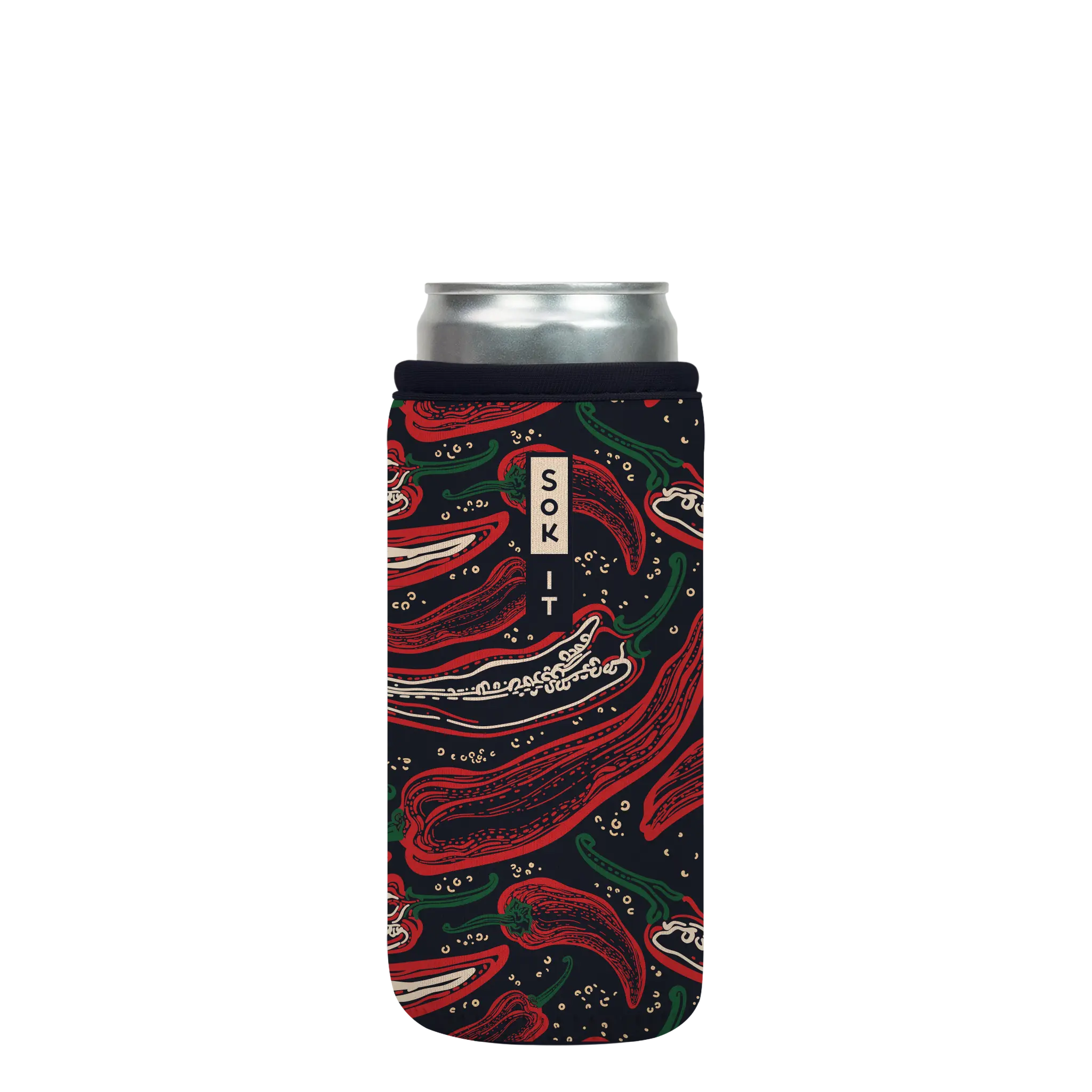 Sok-It CanSok - Hot Stuff 12oz-Slim-Can 12.99 CanSok-Evergreen