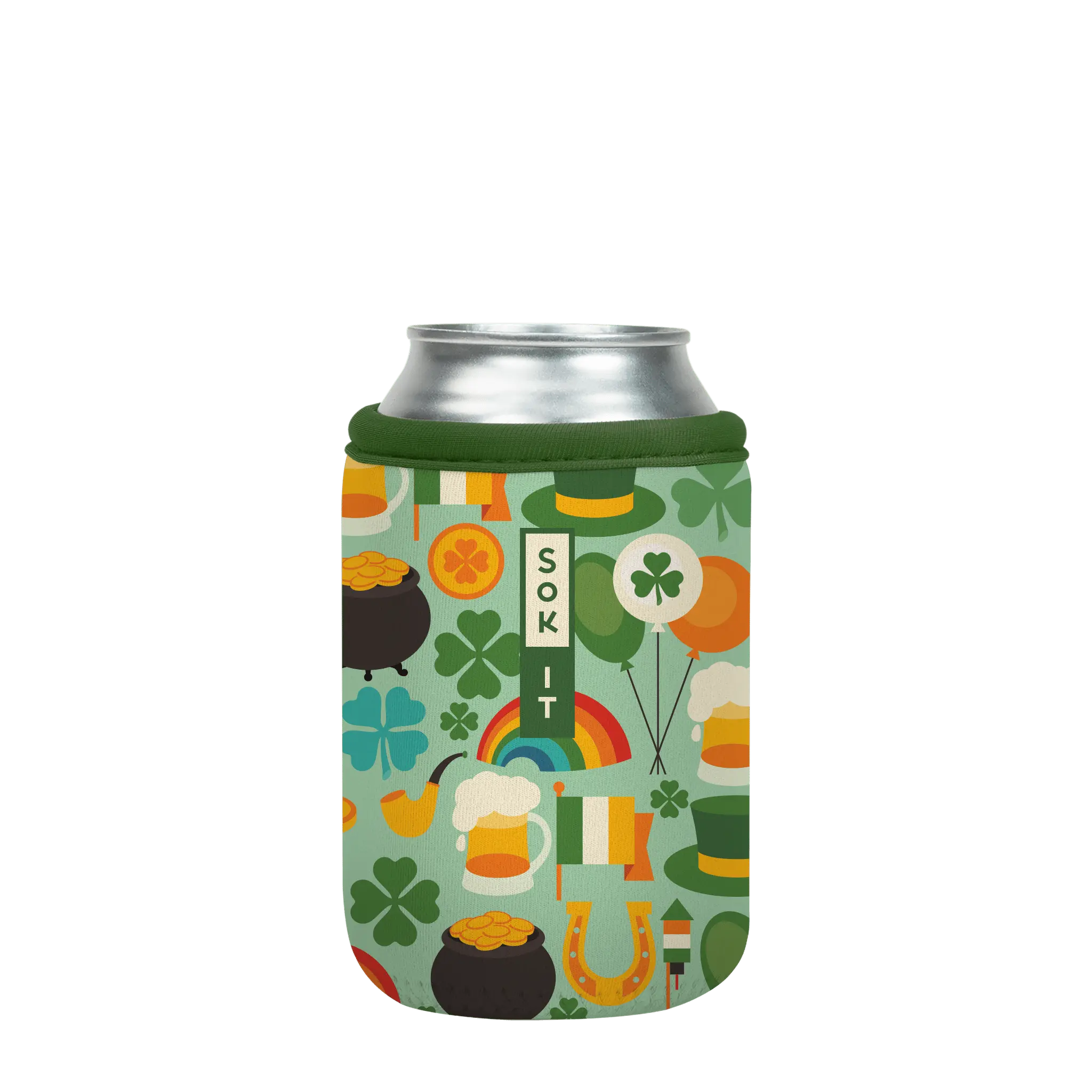 Sok-It CanSok - Irish Charm 12oz-Can 6.49 CanSok-Spring Holiday